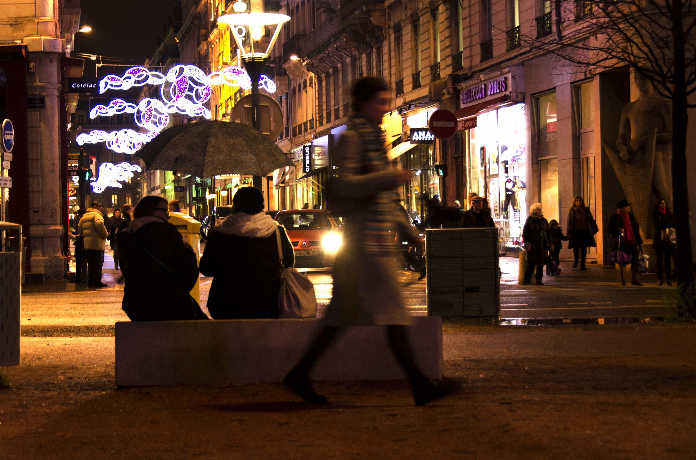 Lyon-a walk in the rain