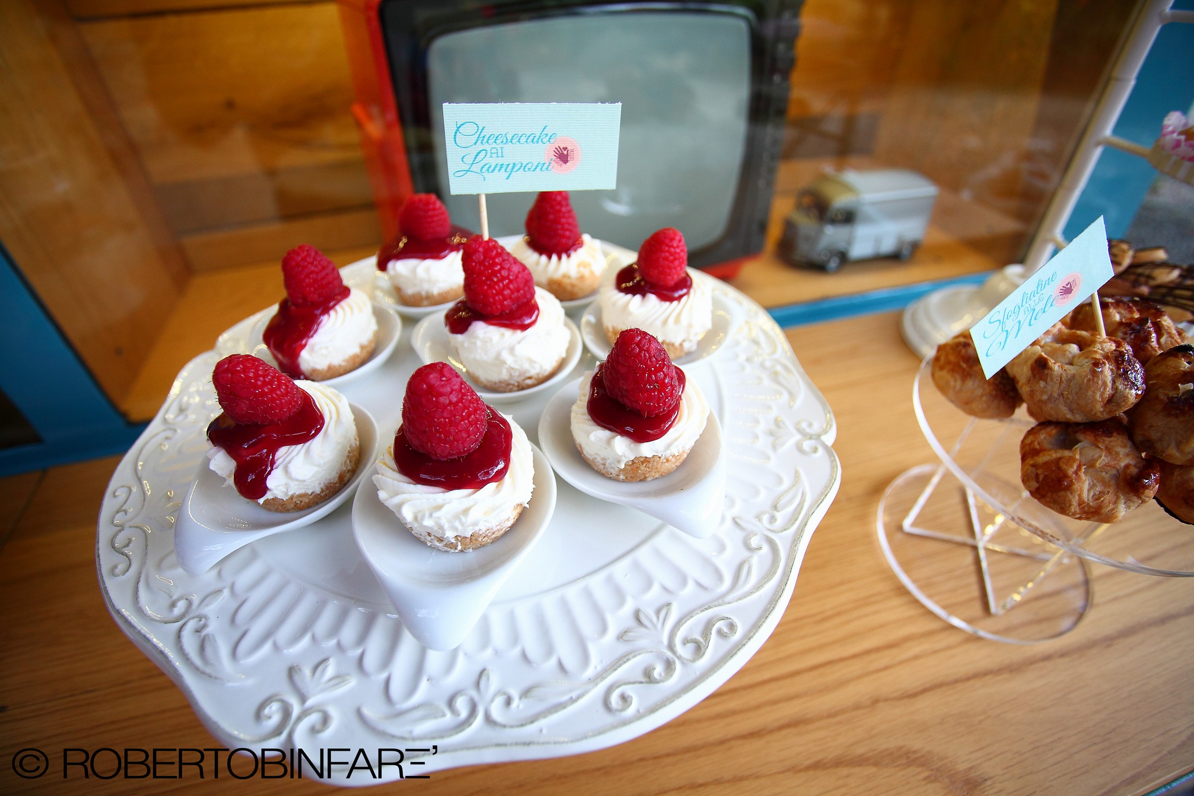 Cheescake ai lamponi