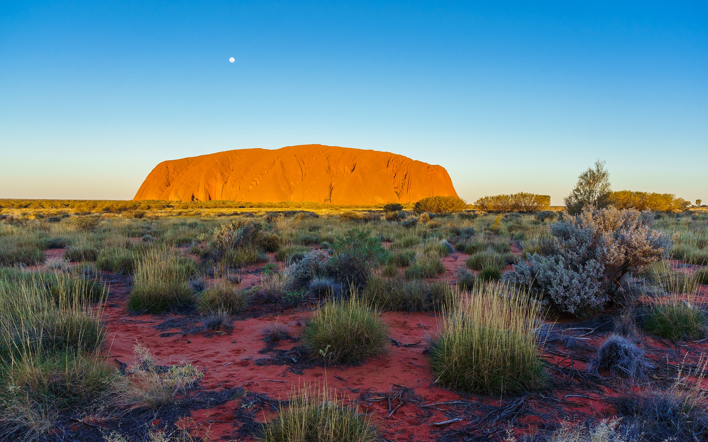 Tramonto a Uluru