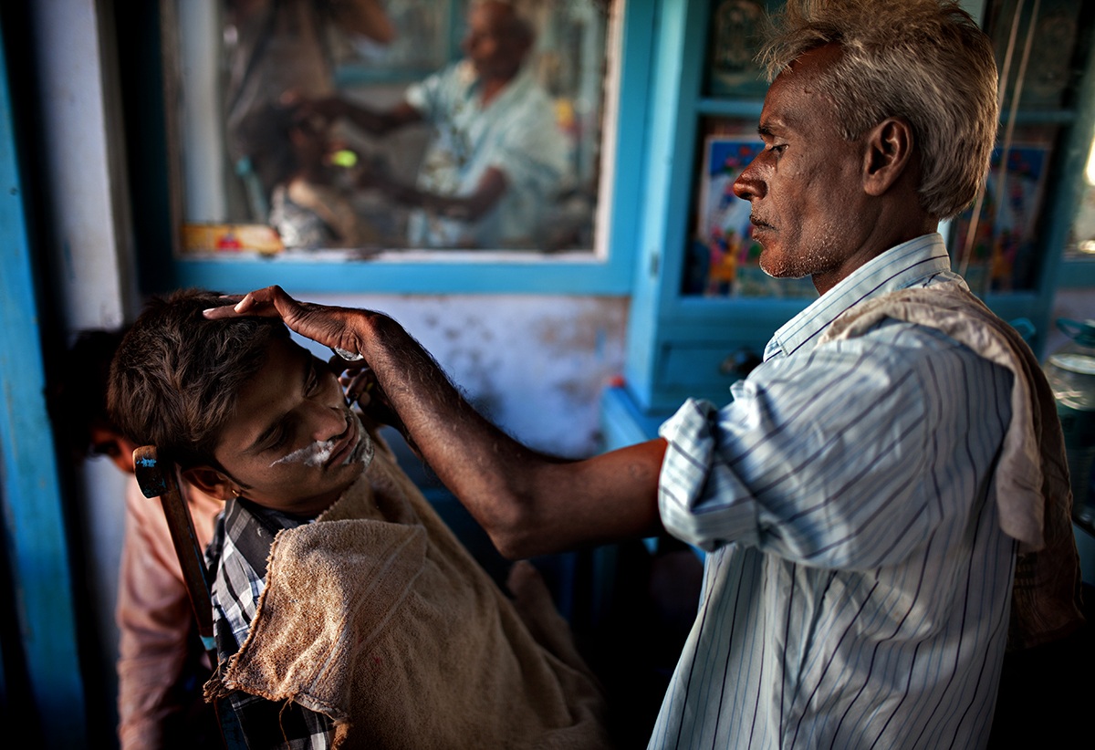 the barber, india