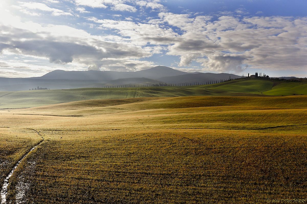 Di terra e di luce...(in val d'Orcia)