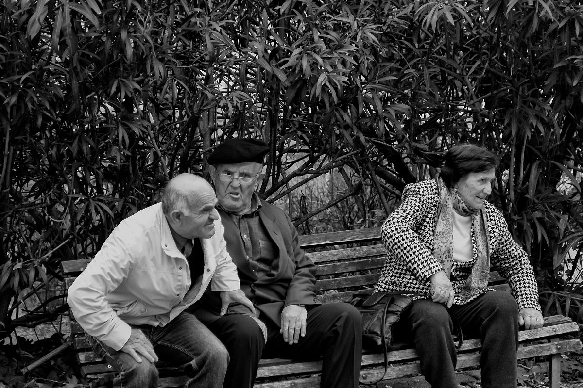 Con quelle facce... un po' così...