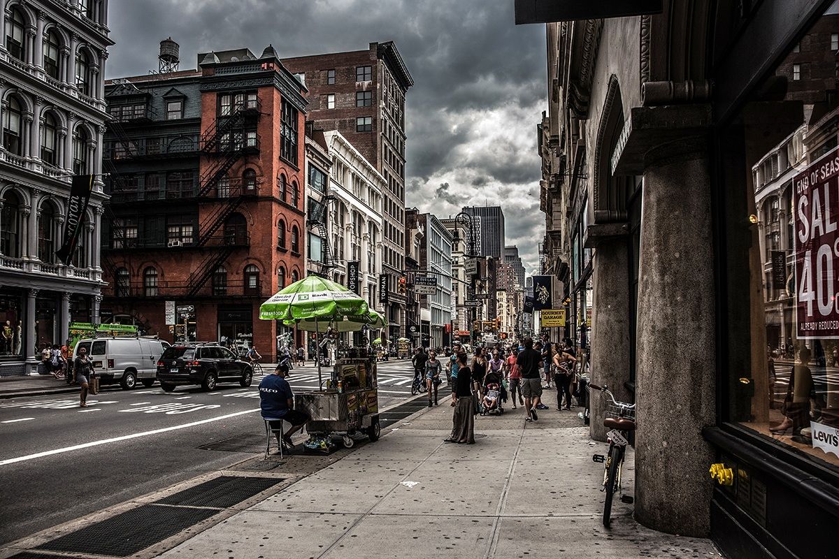 Street life in Manhattan