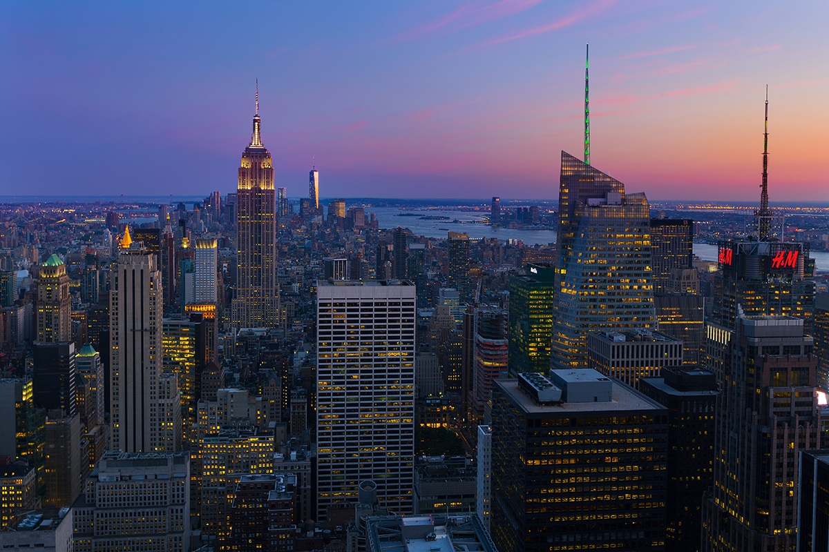 Manhattan and the Empire State Building
