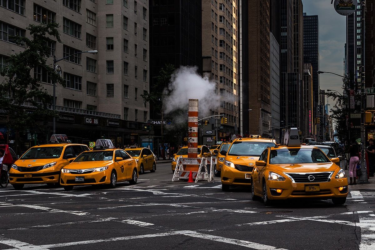 Yellow cabs
