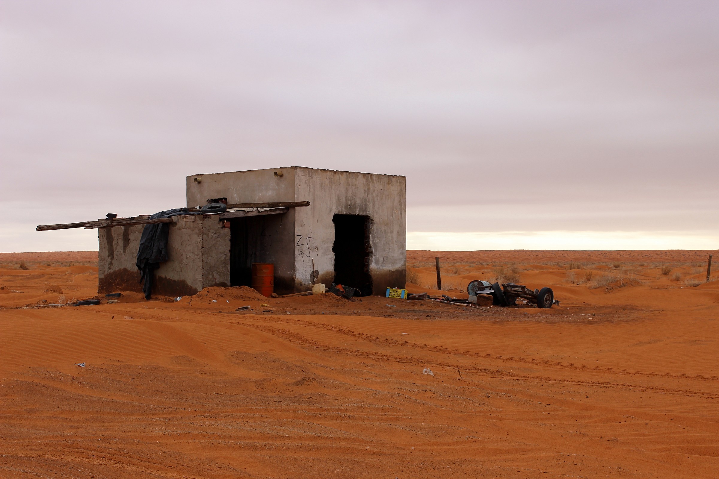 costruzioni nel deserto