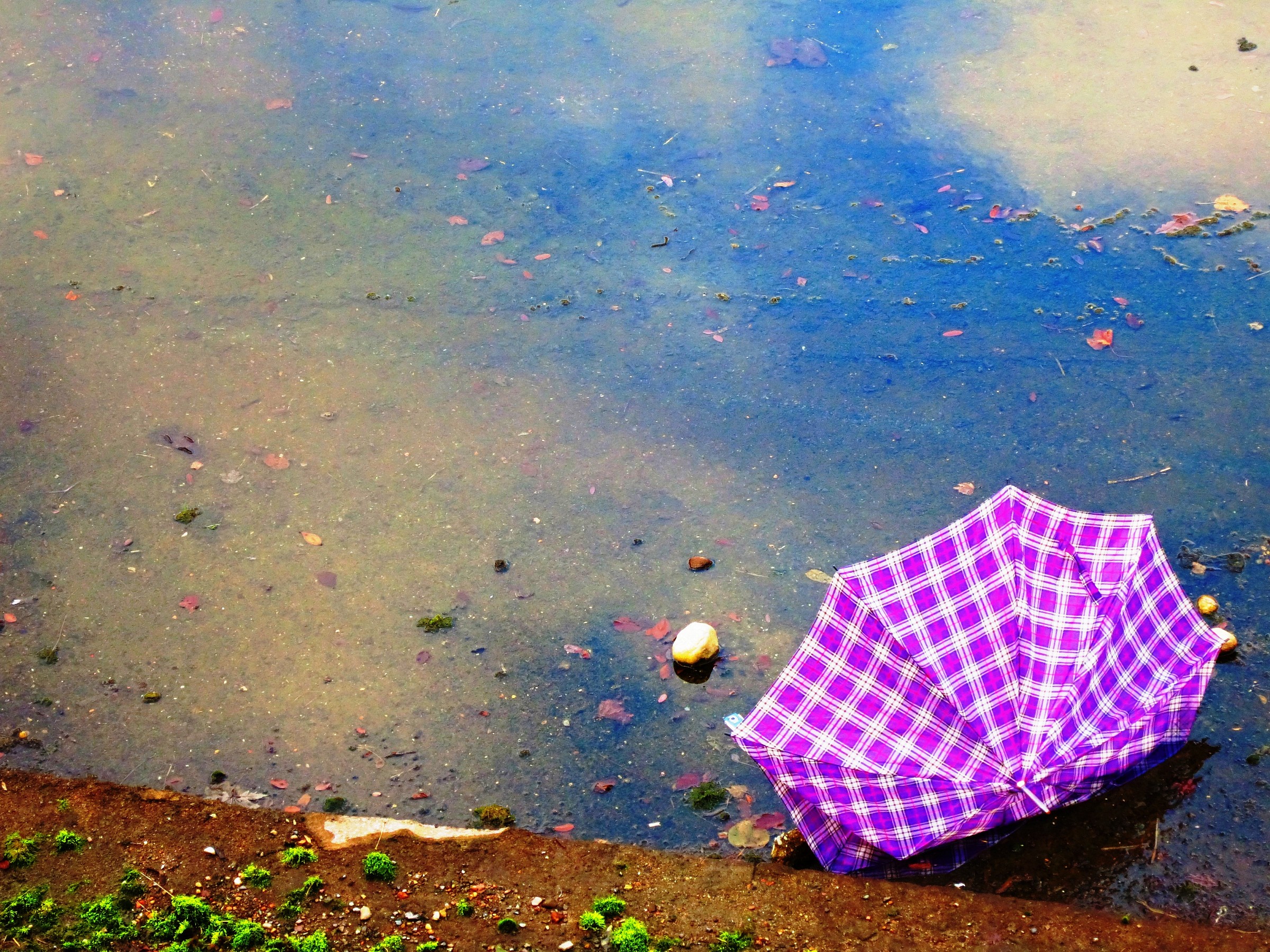 umbrella in the channel
