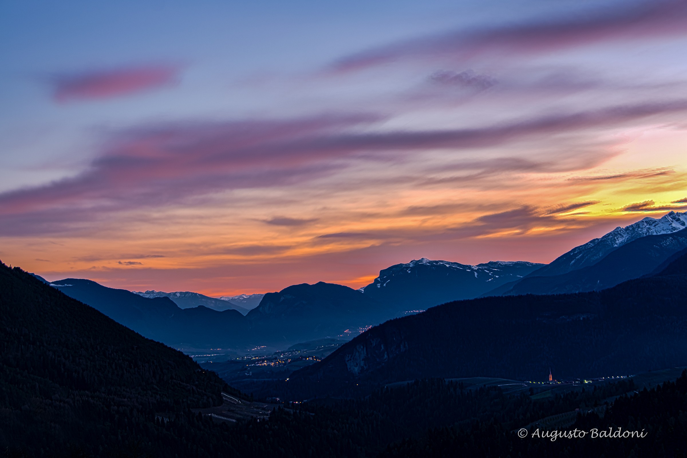 Dolomiti di Brenta e Paganella (Tn) - Tramonto