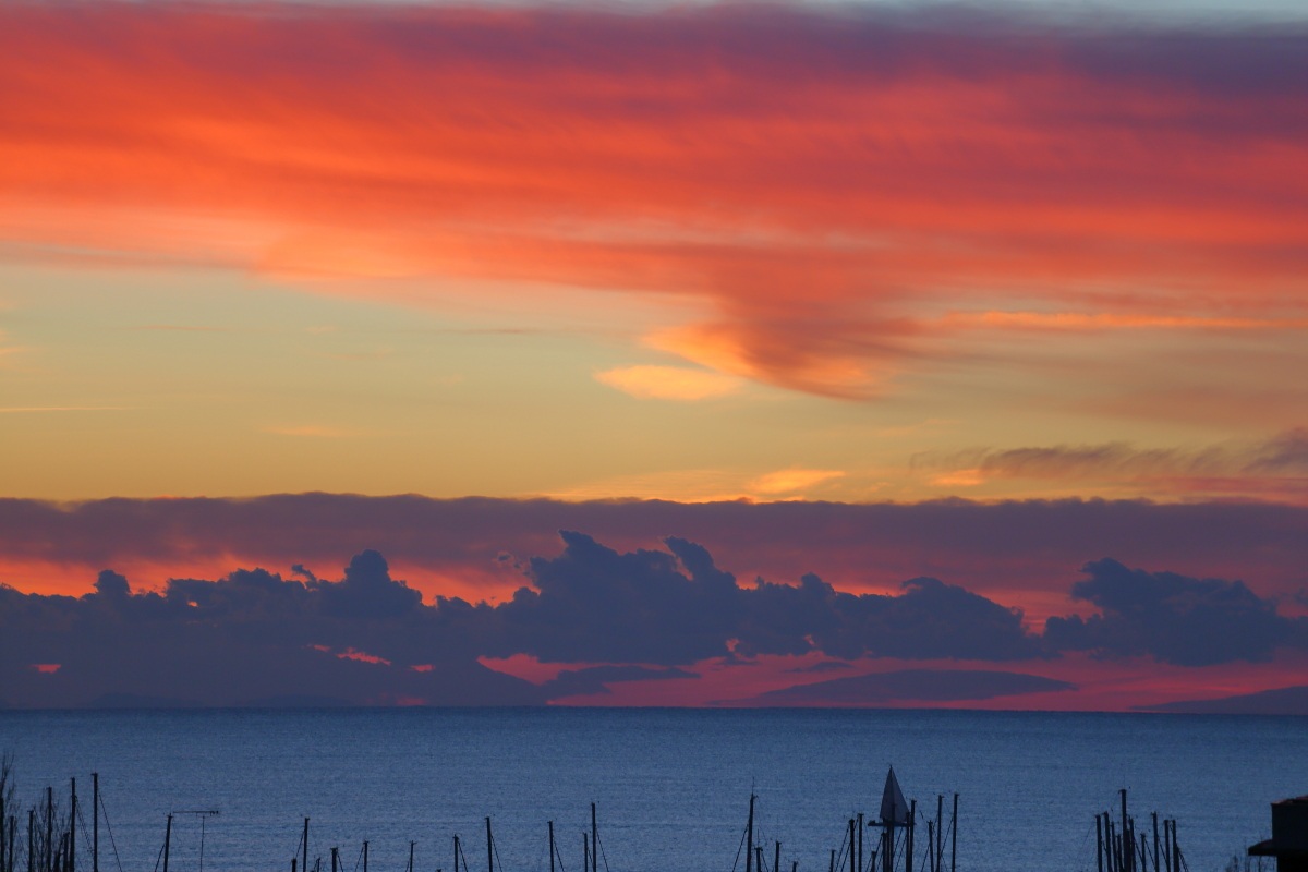 La corsica dal porto 10 minuti dopo