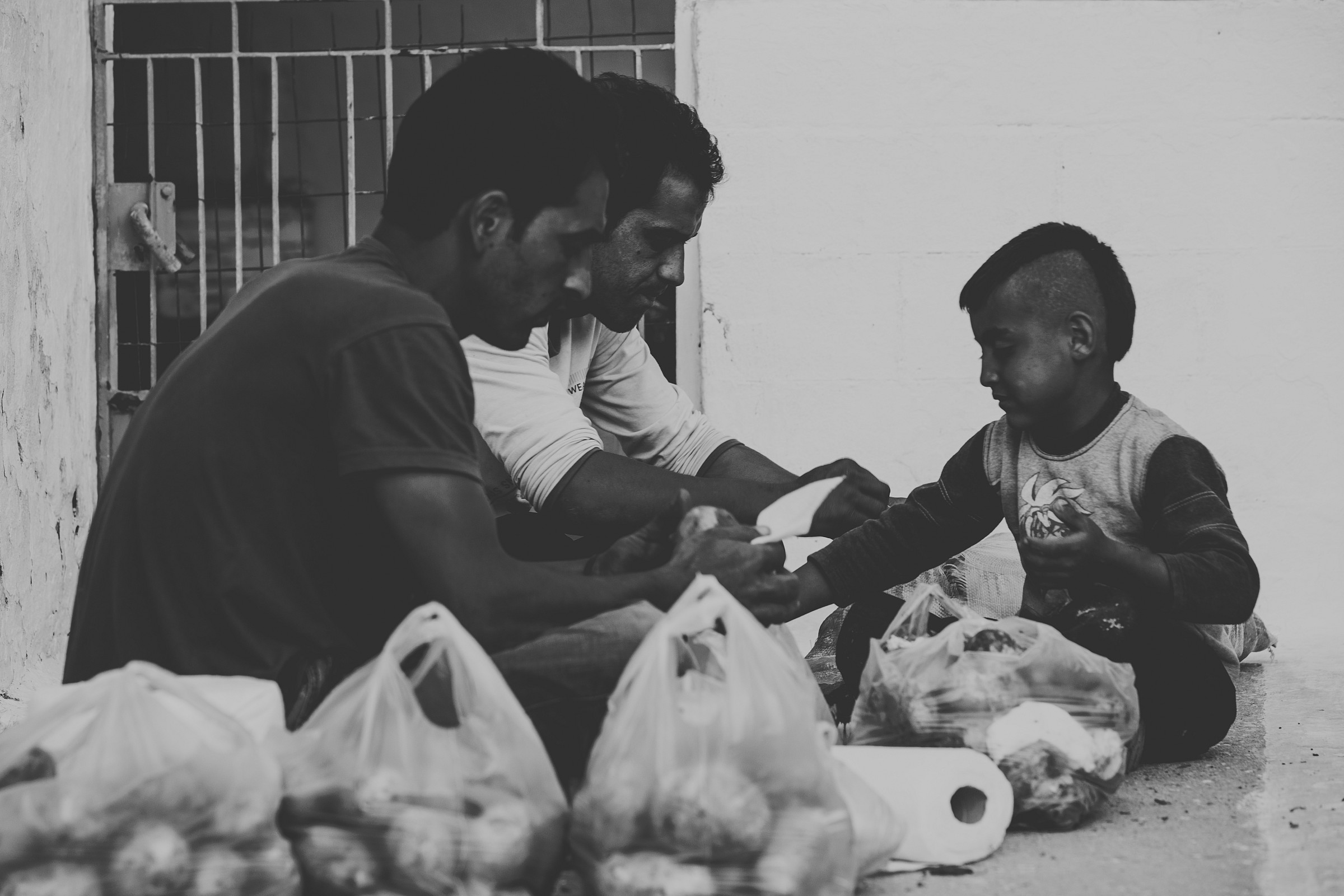 Dietro un sacchetto di patate