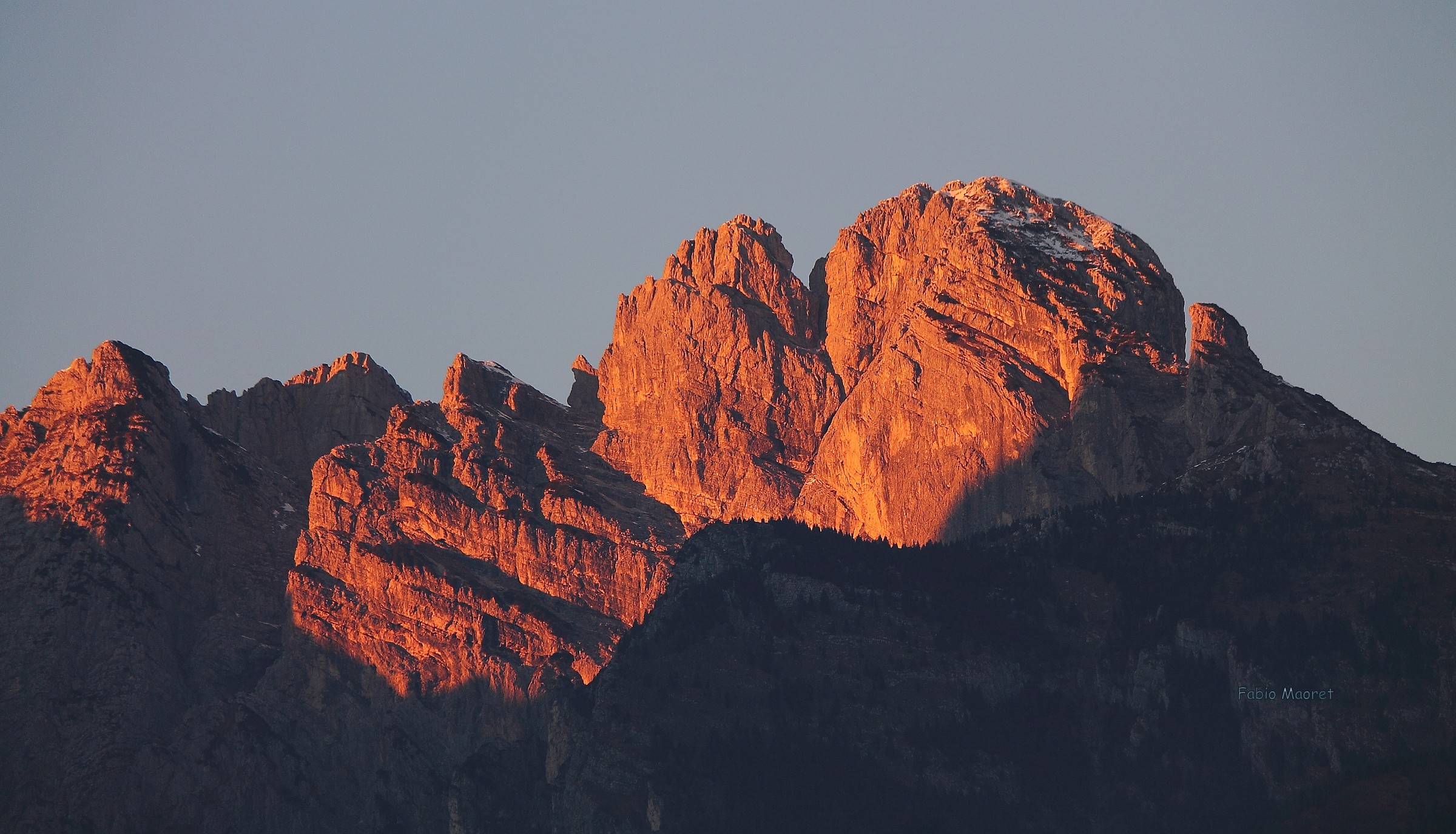 Pizzocco Baciato Dal Sole Durante Il Tramonto23\12\2014