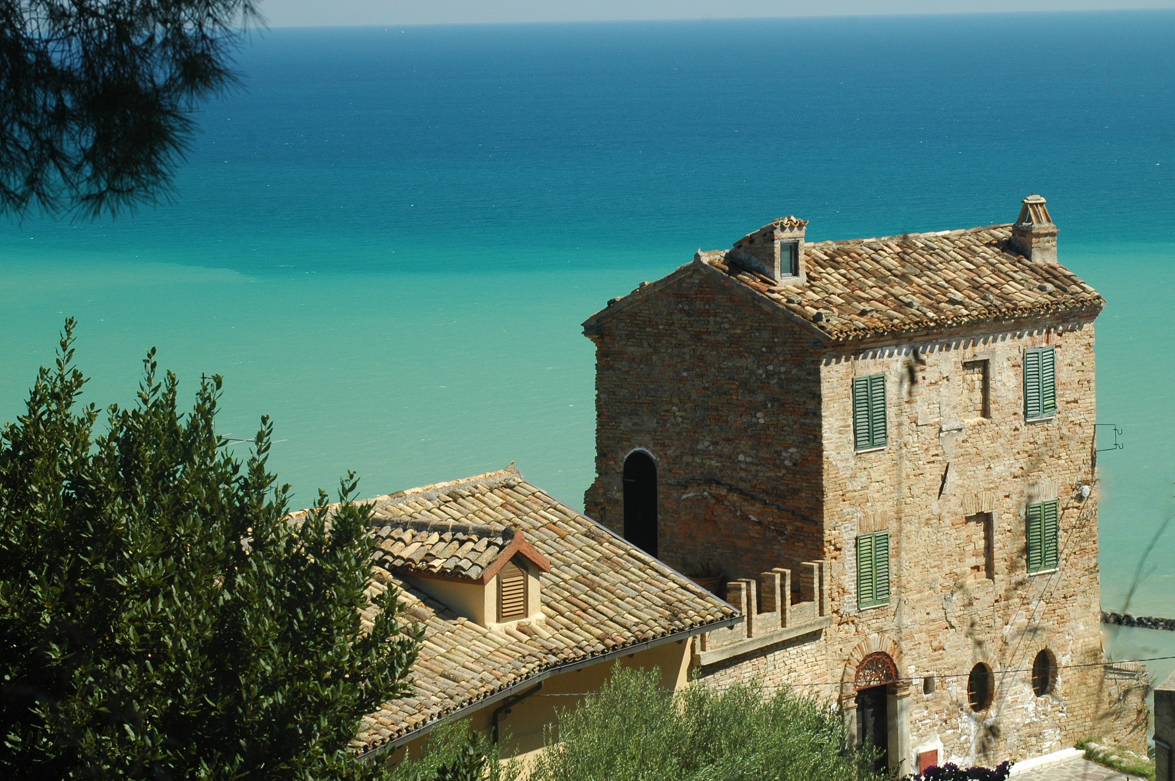 Grottammare, old village cashed