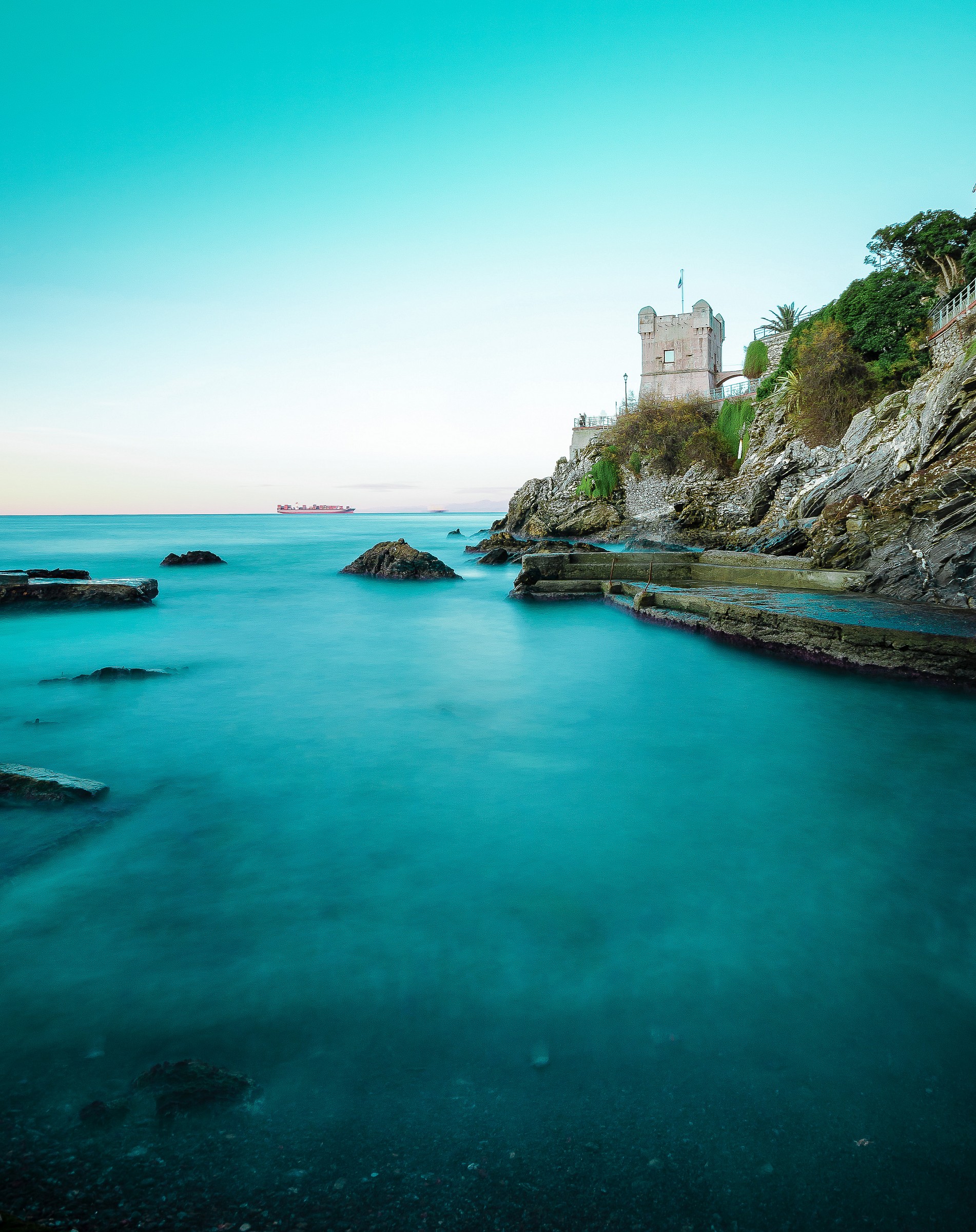 after sunrise to Nervi