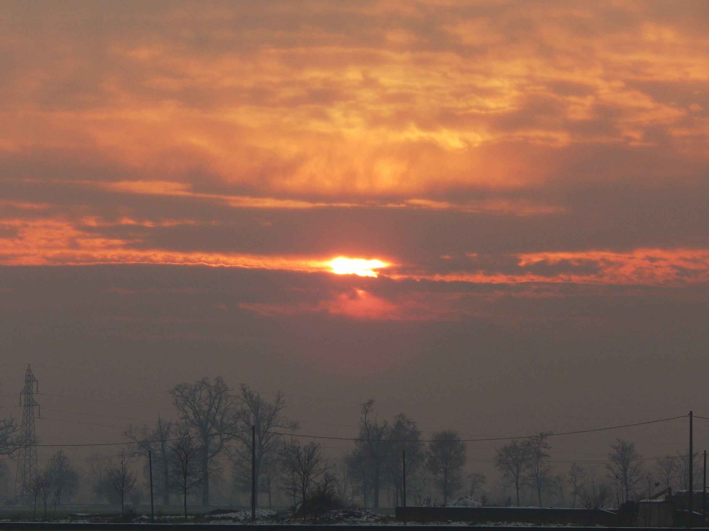Sunset in Franciacorta