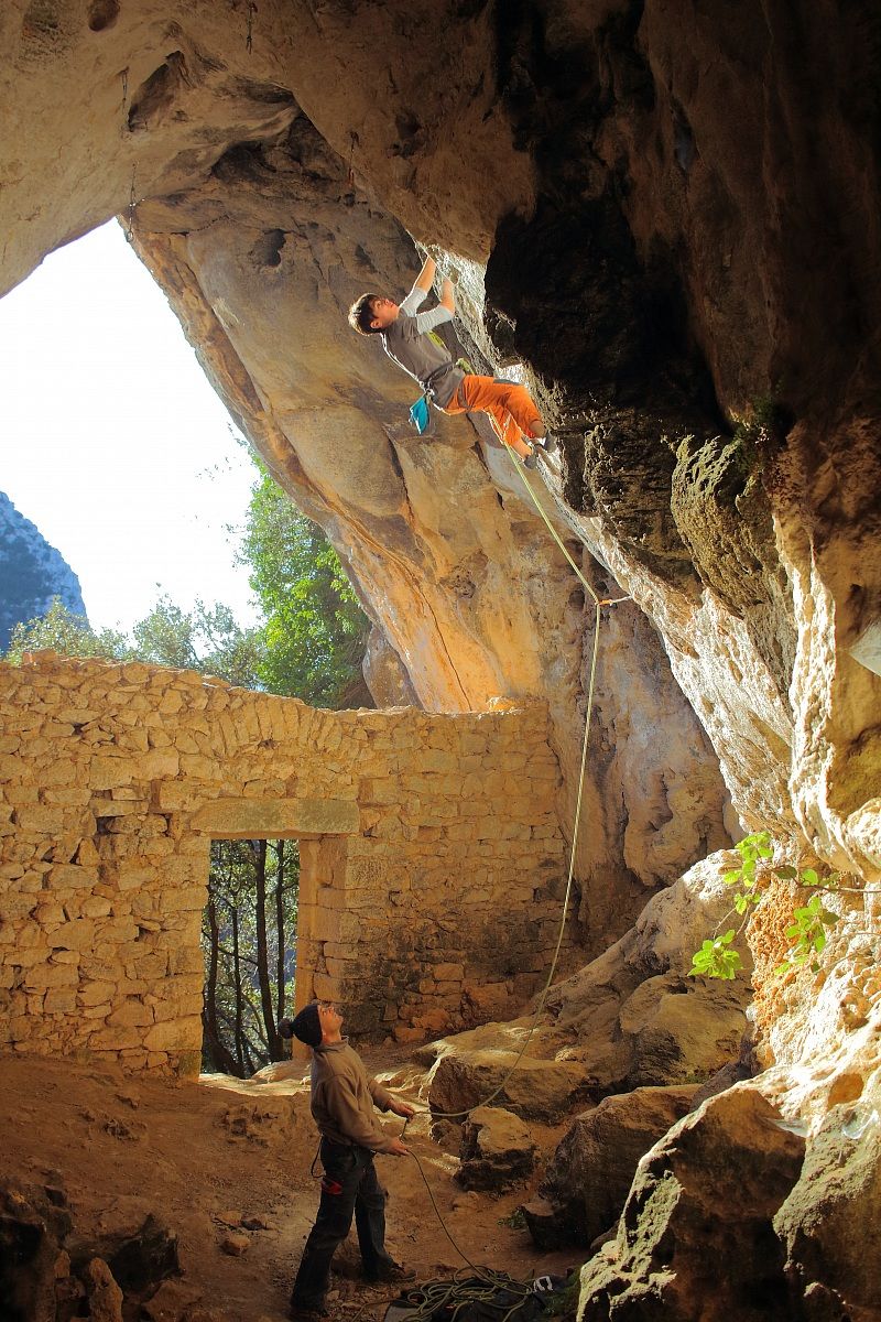 Climbing in Liguria