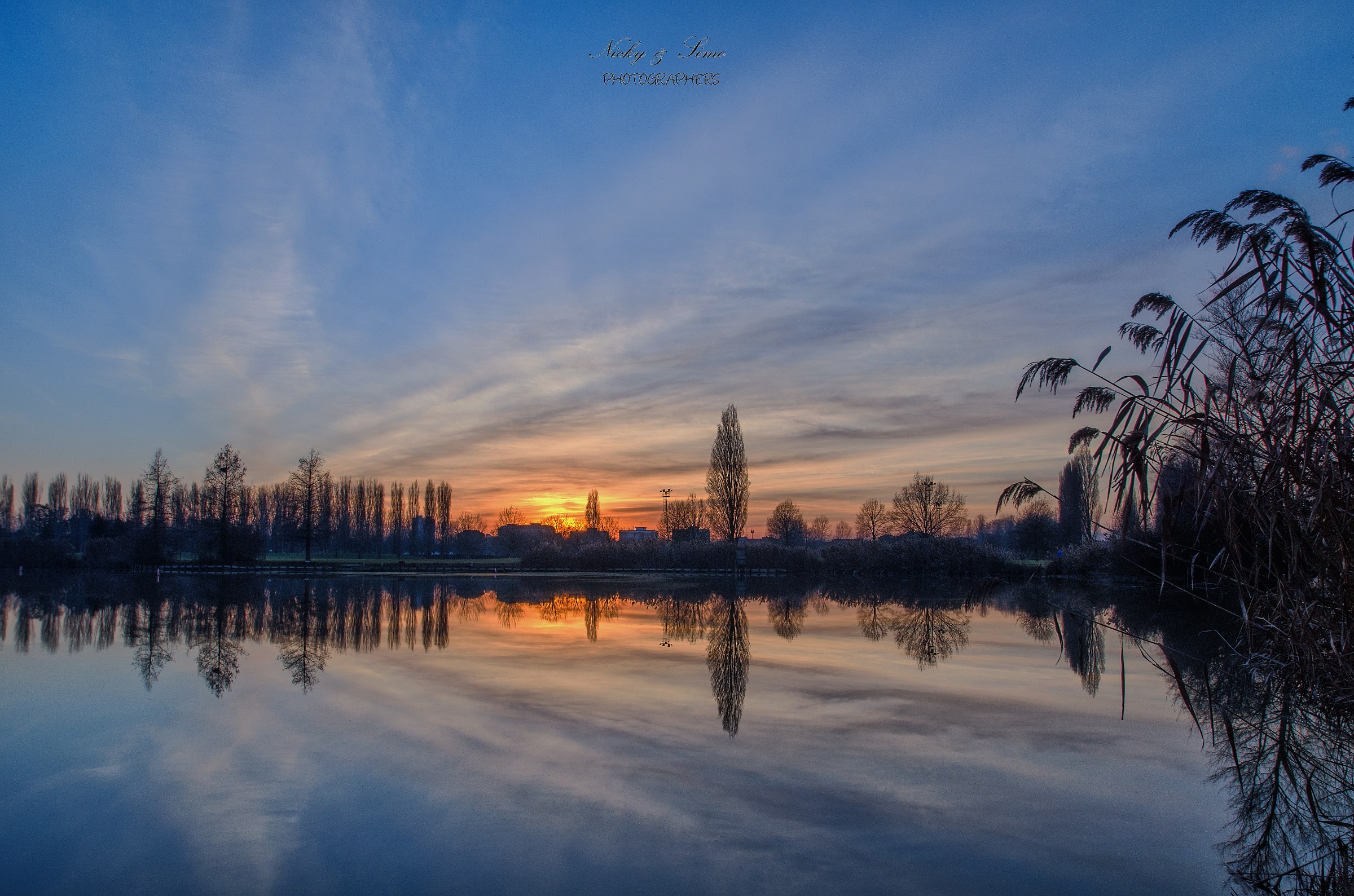 Il primo tramonto dell'anno.....che sta per finire.....
