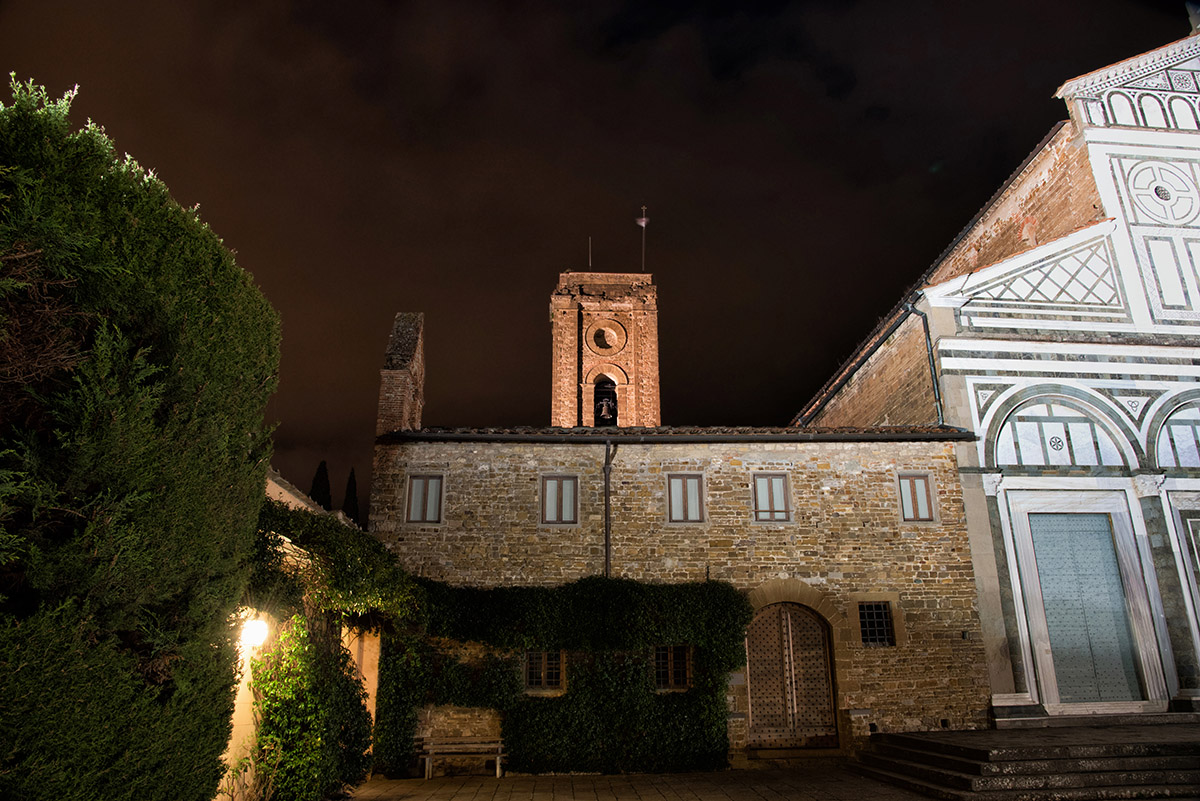 San Miniato by night