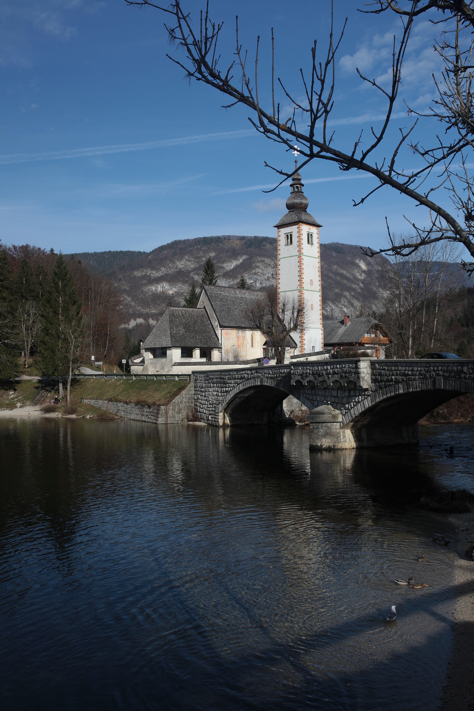Church on the lake