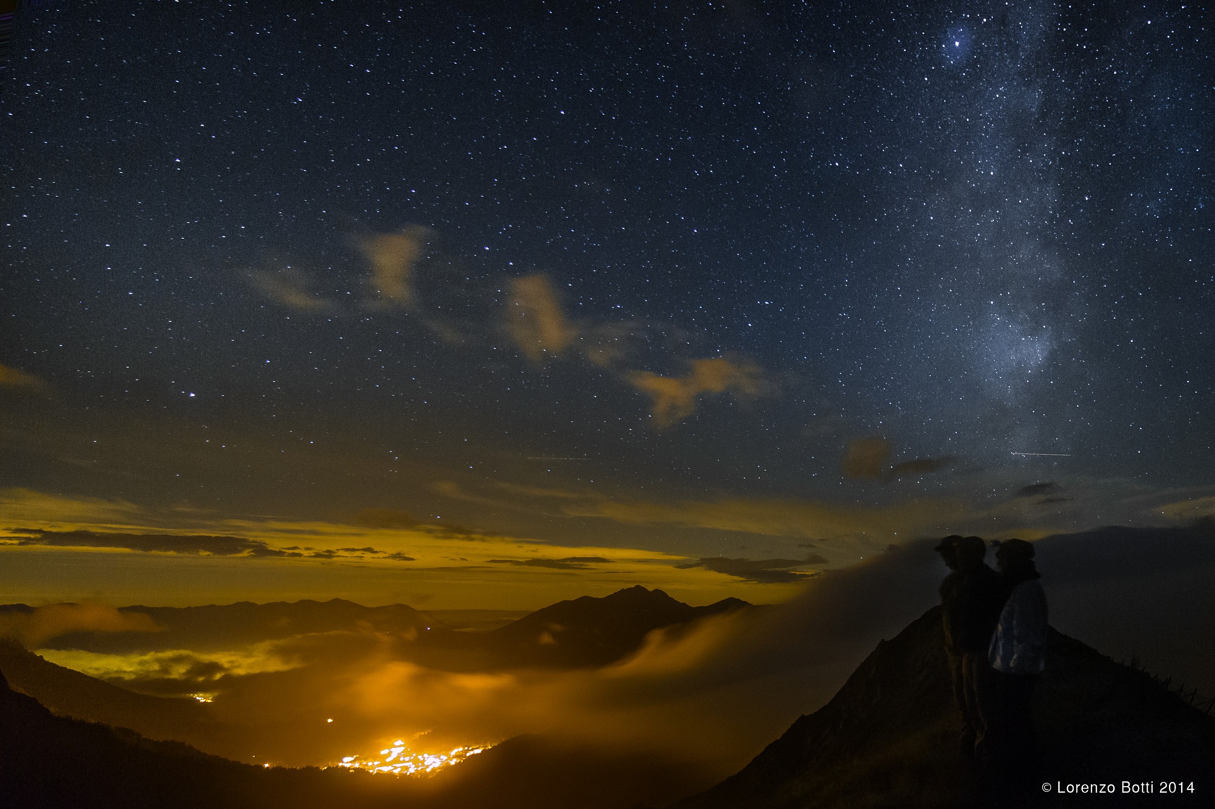 Osservando l'infinito