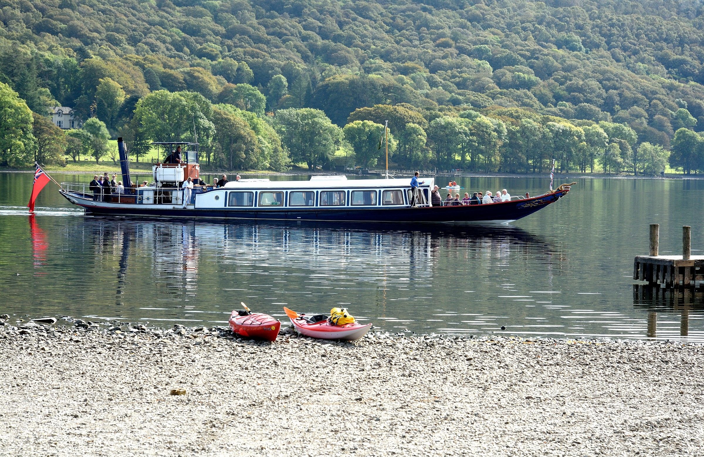 Steam Boat on Coniston.UK