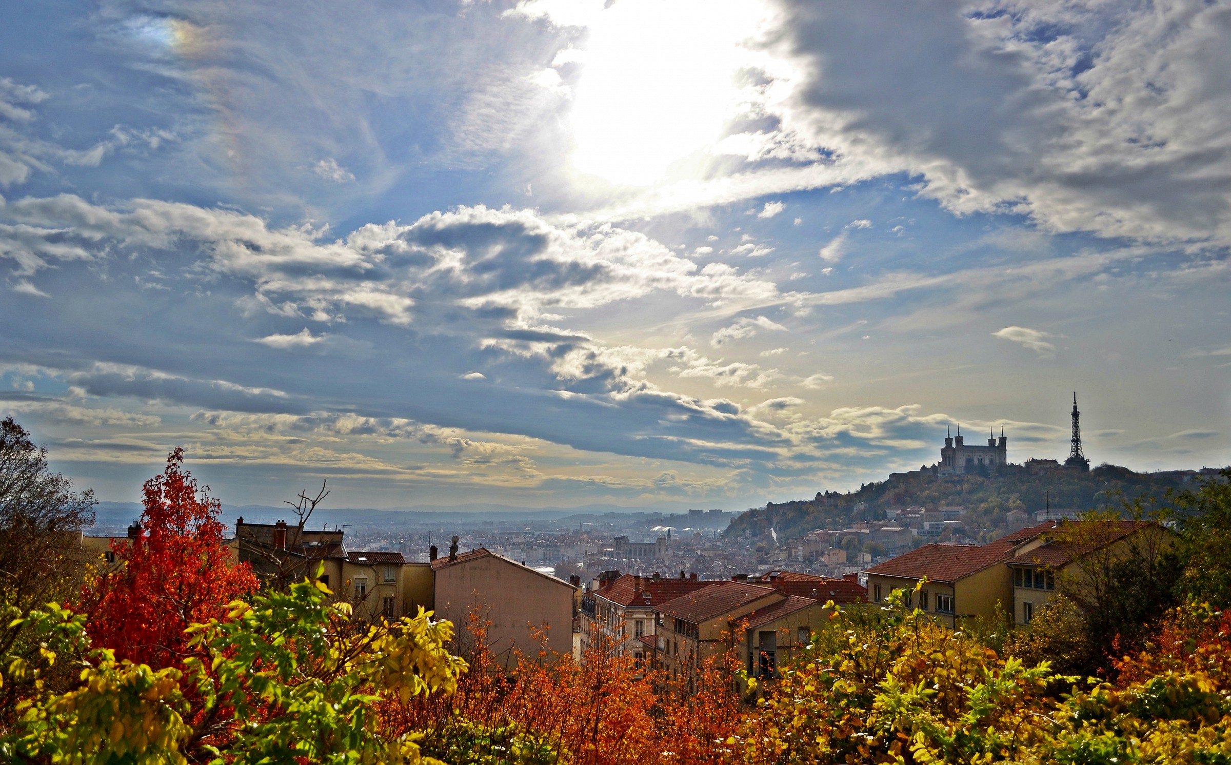 Overview Lyon autumn