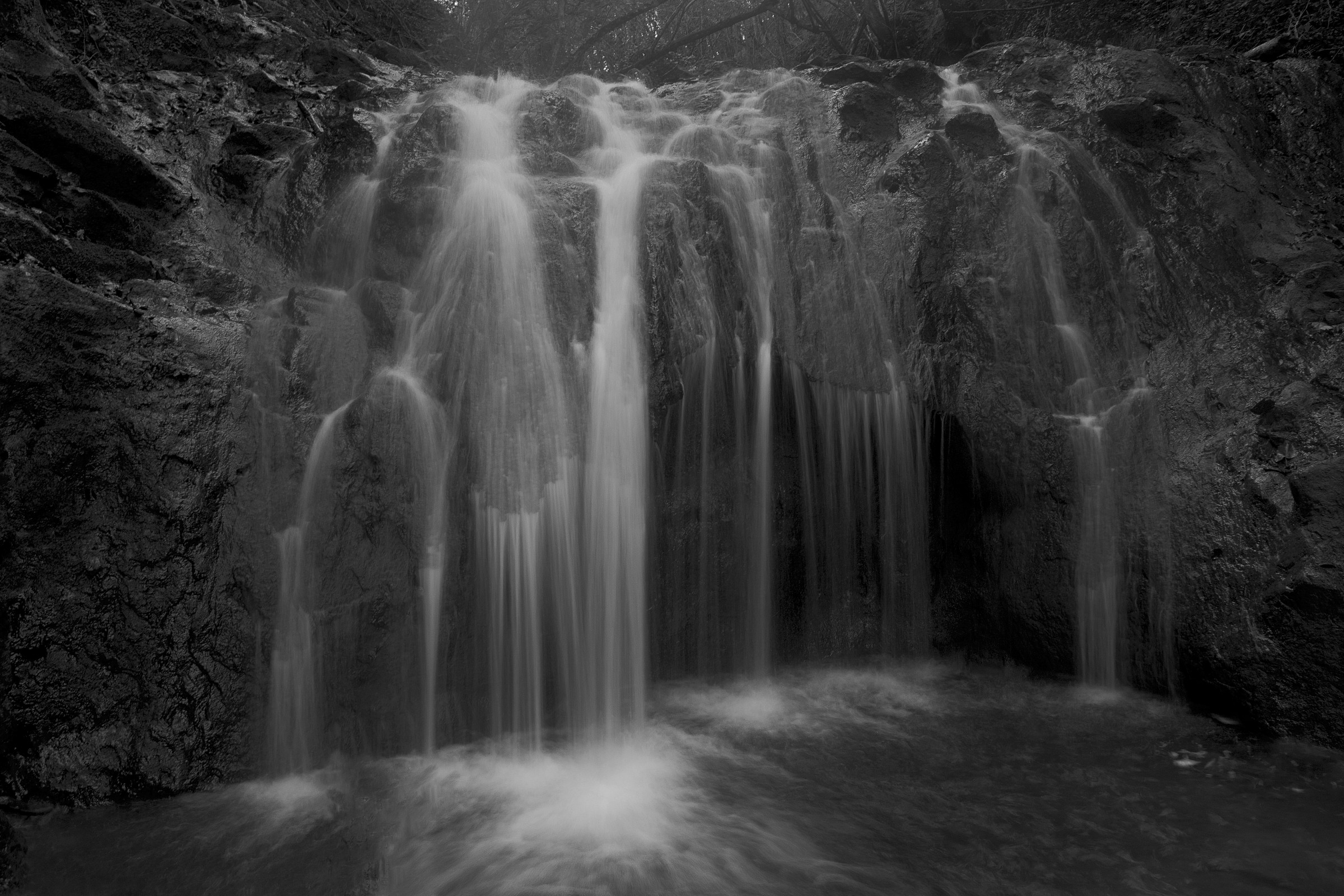 Waterfall in Castel D 'Aiano