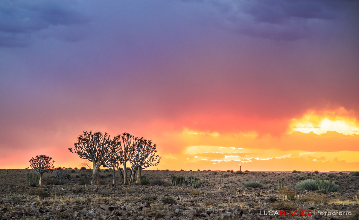 Tramonto di fuoco...
