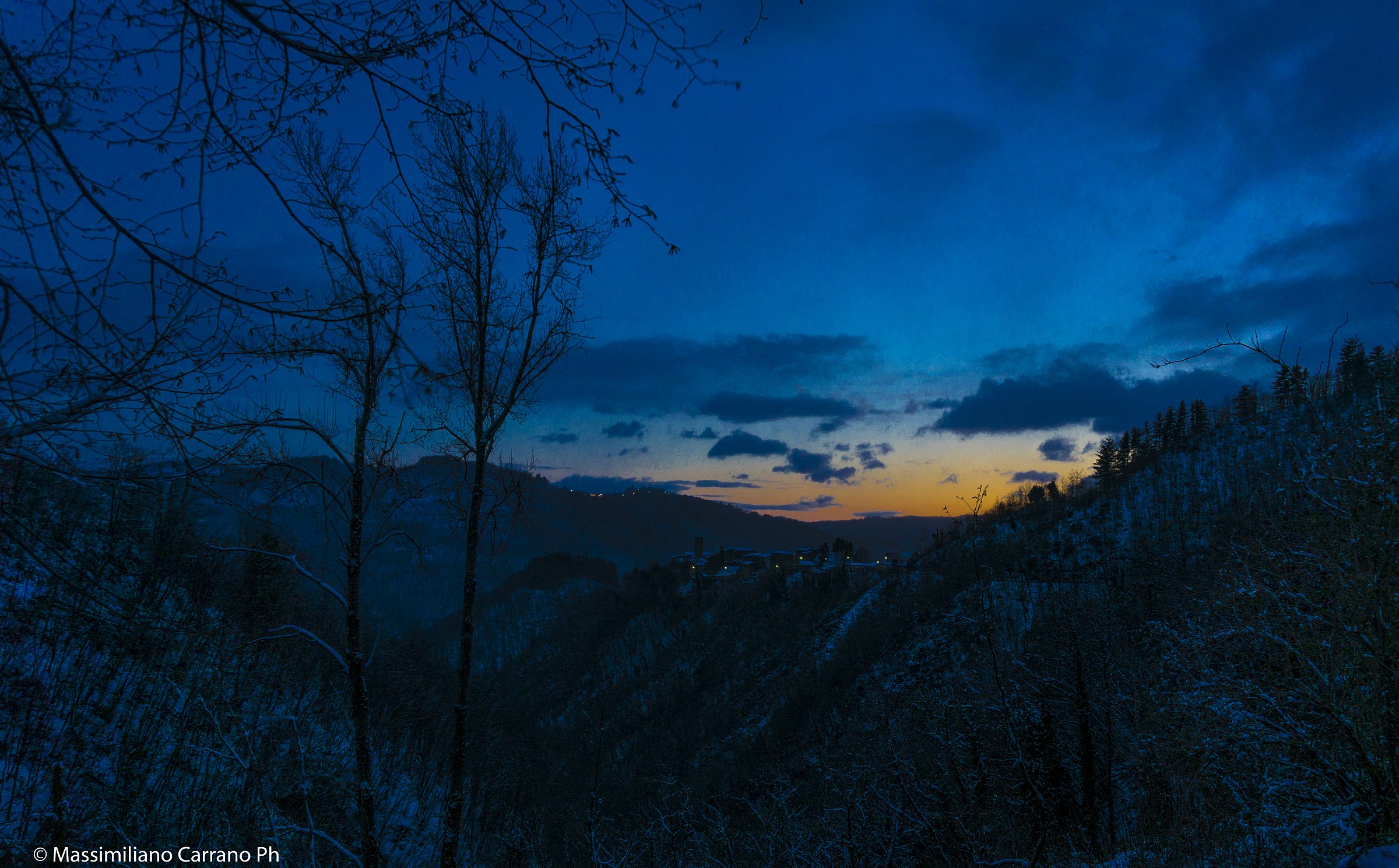Gothic scenery in the hills
