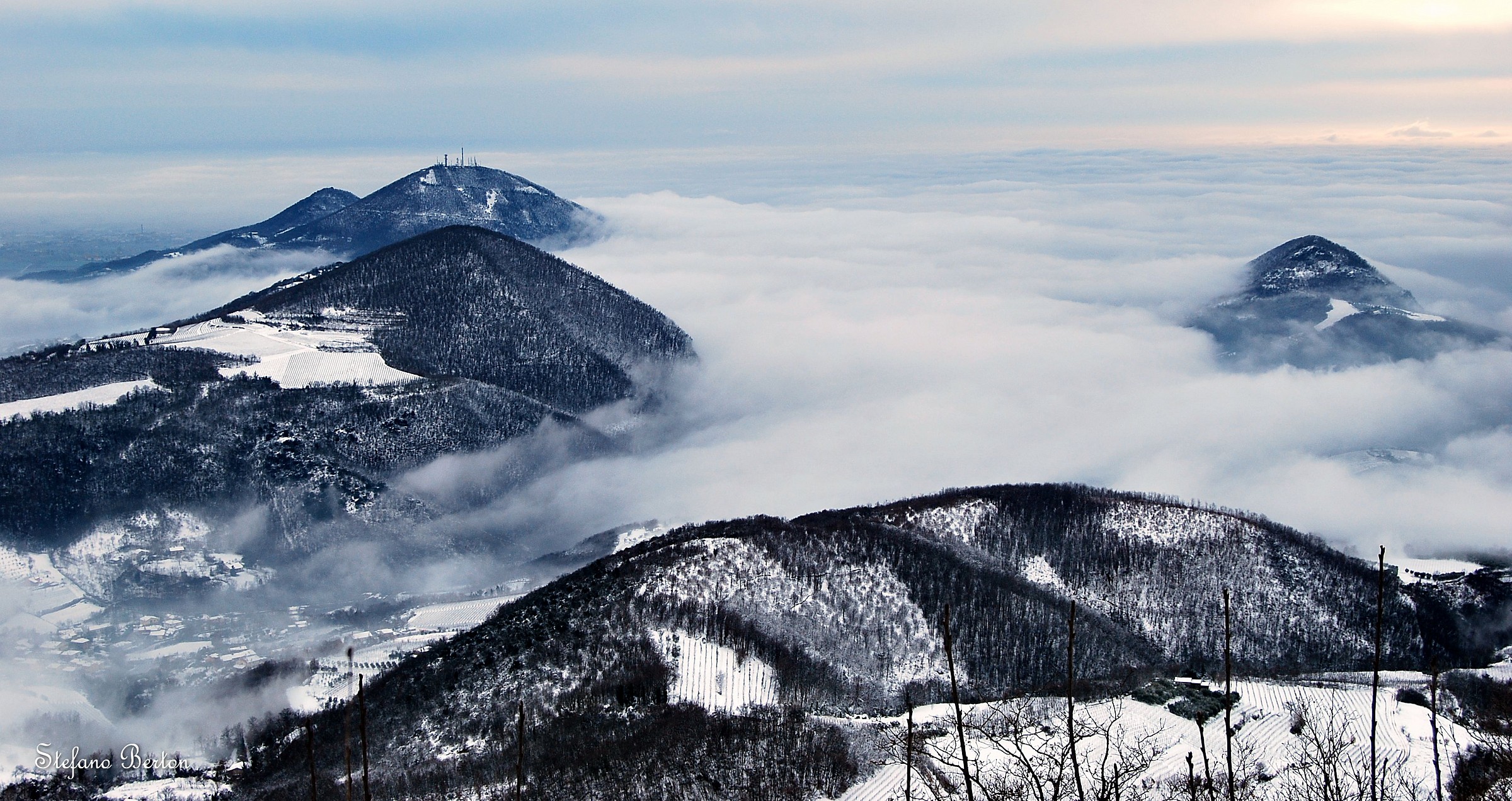 Euganean Hills - The "sea" advances