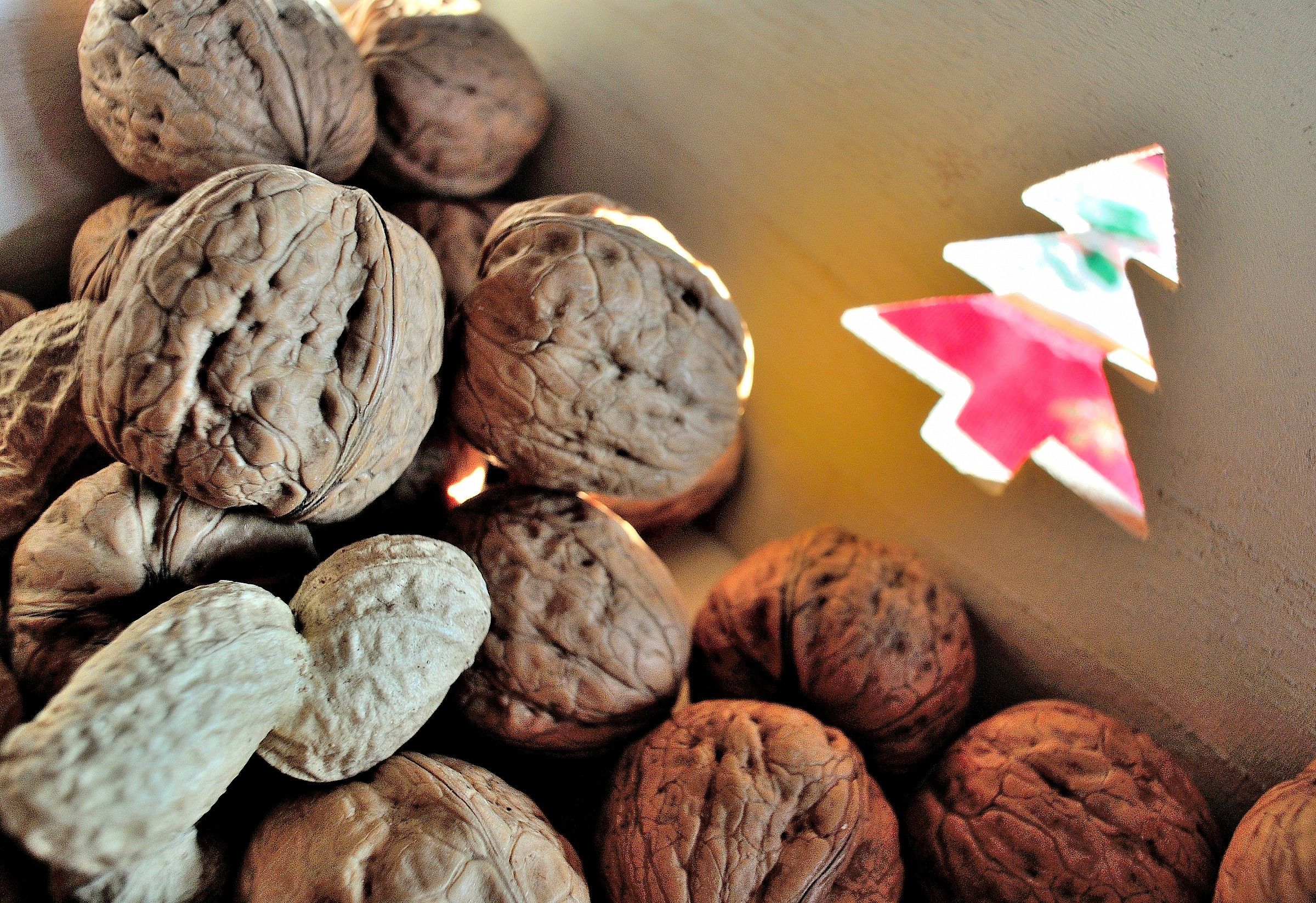 Small signs of celebration .....