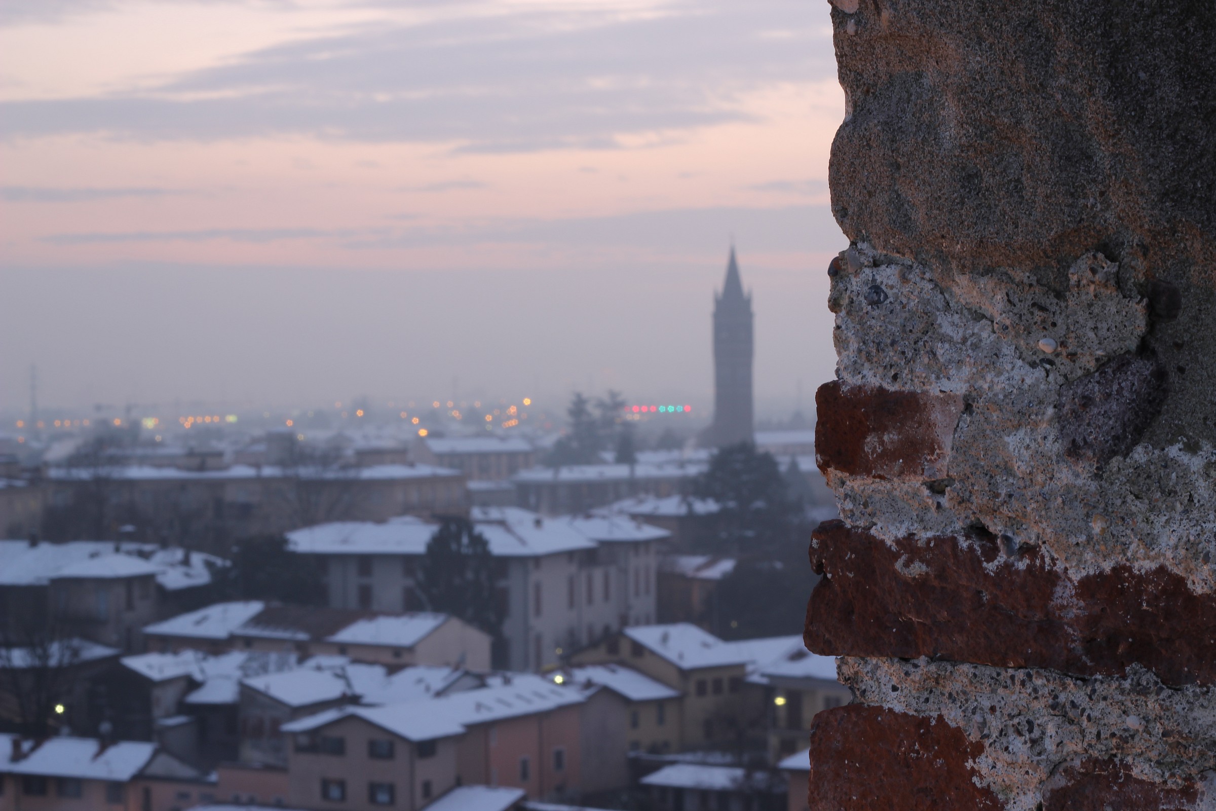 dalla torre del castello