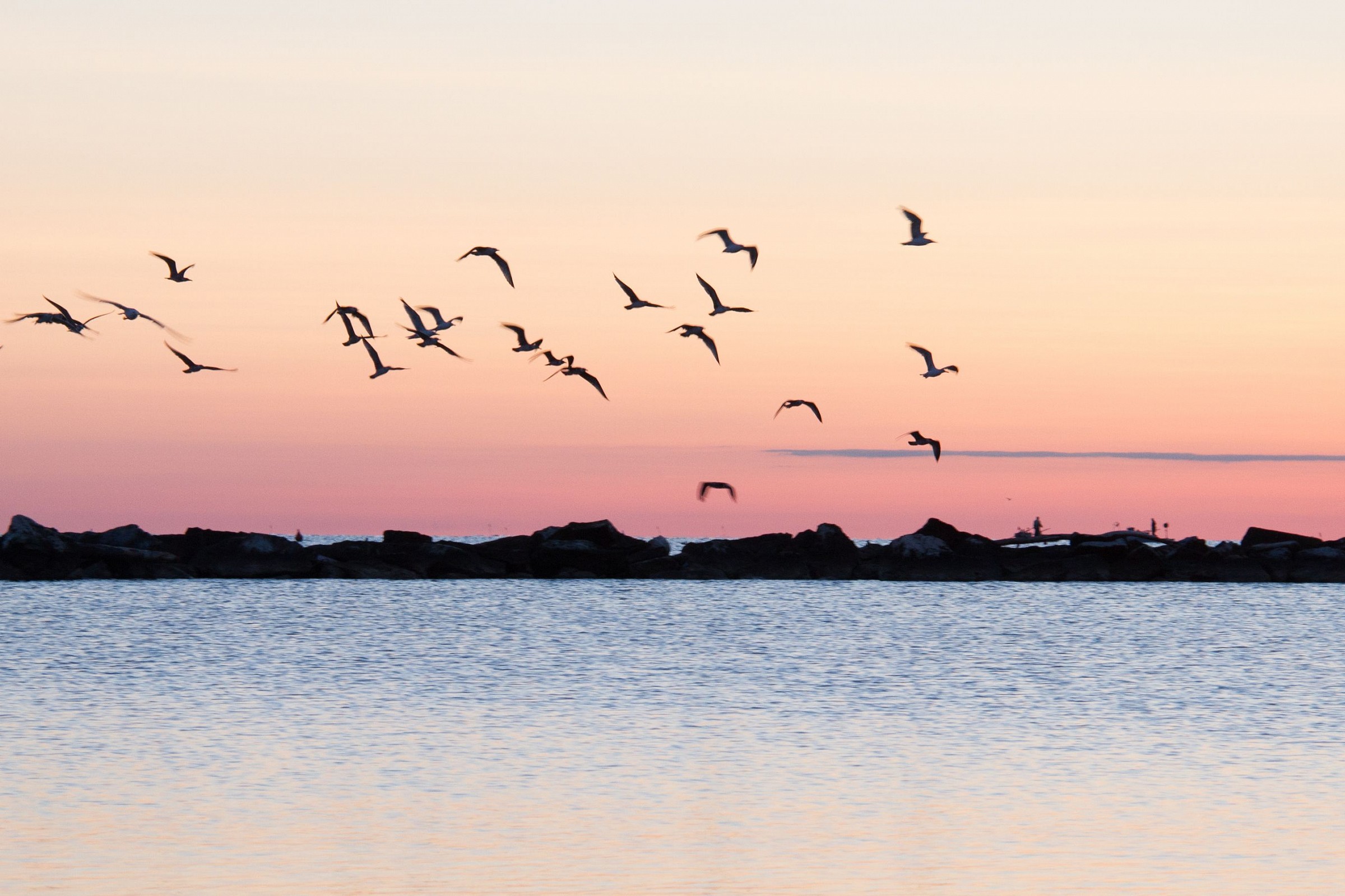 Cattolica luci del mattino
