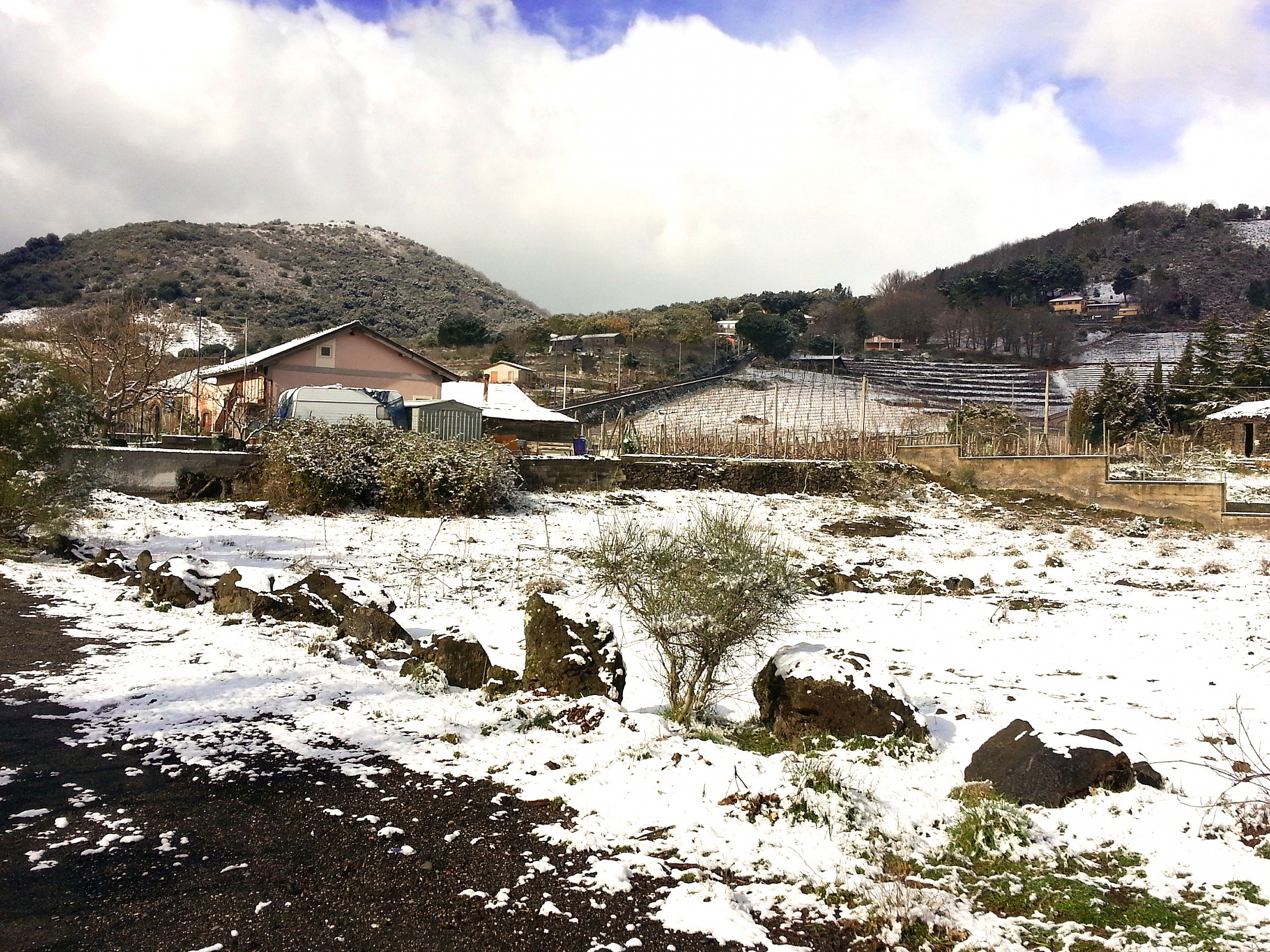 Neve a bassa quota - Tarderia,CT