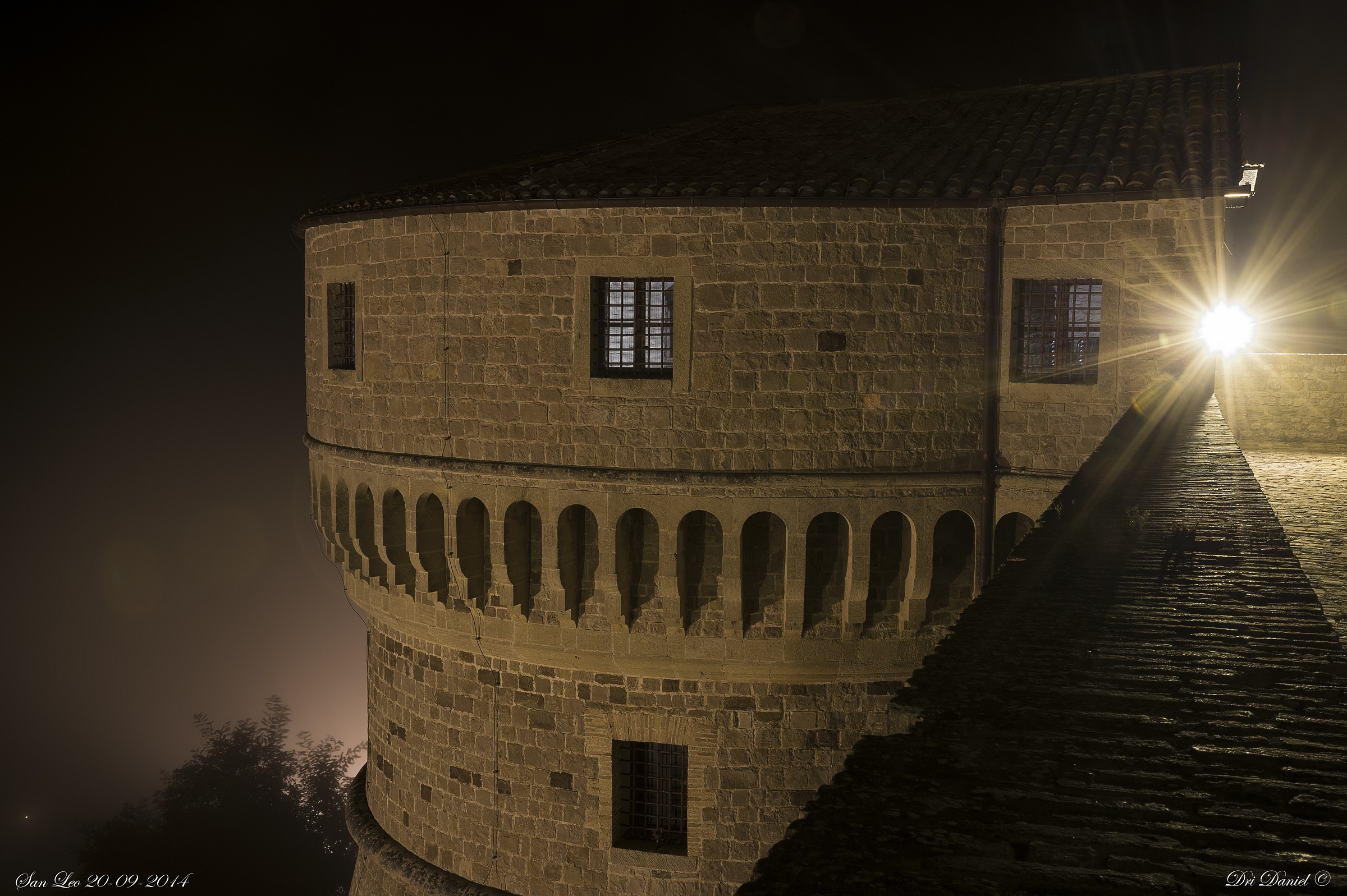 The castle in the fog