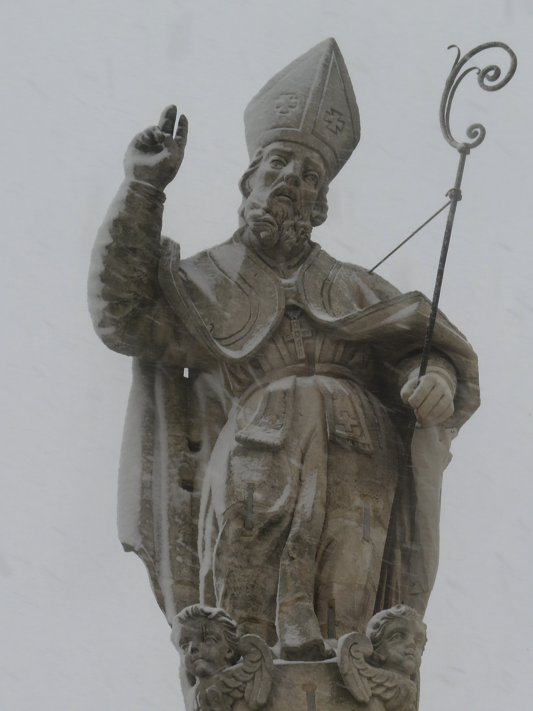 S.Oronzo under the storm-OSTUNI