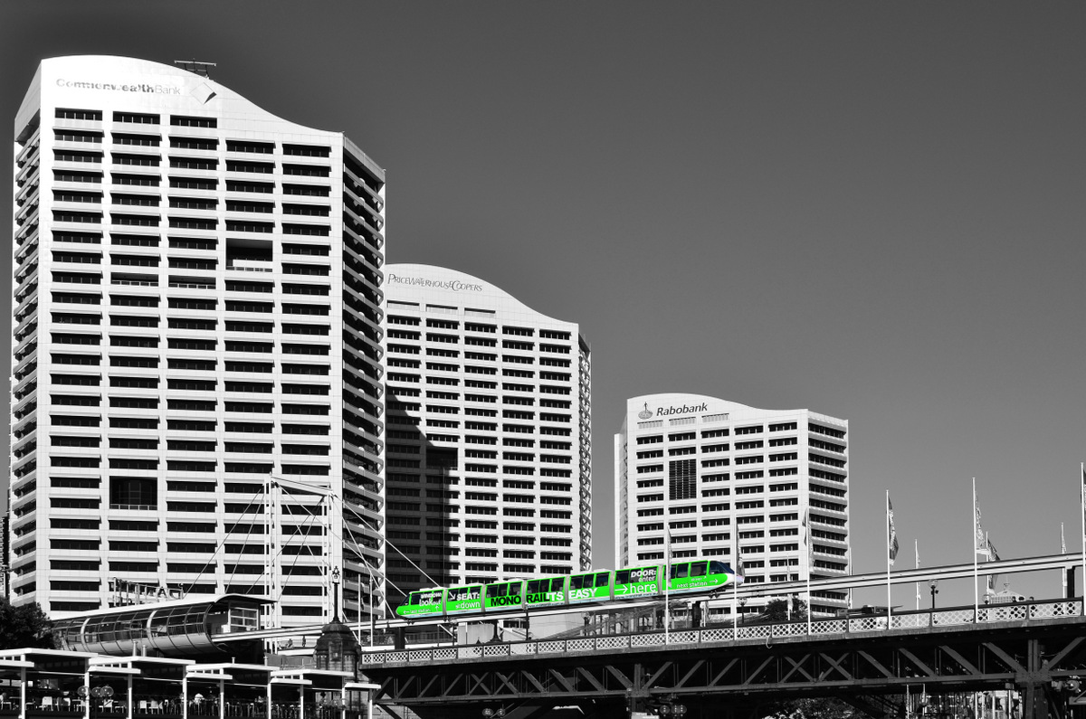 Sydney monorail