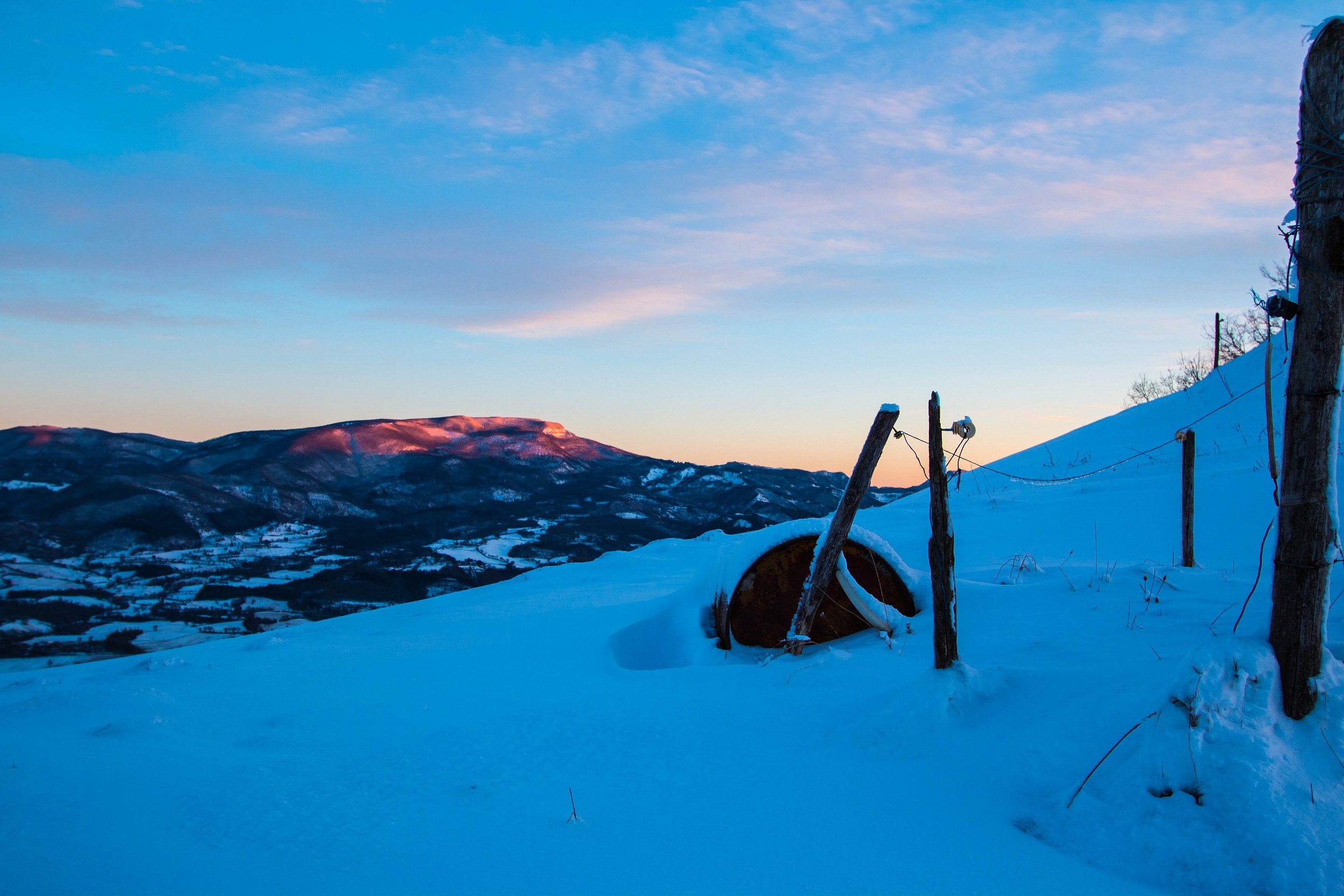tramonto monte comero (testa del leone)
