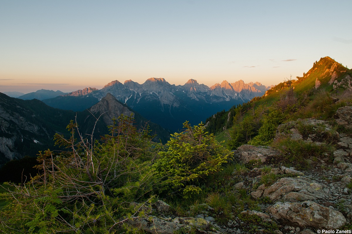 Panorama da Quota Pascoli