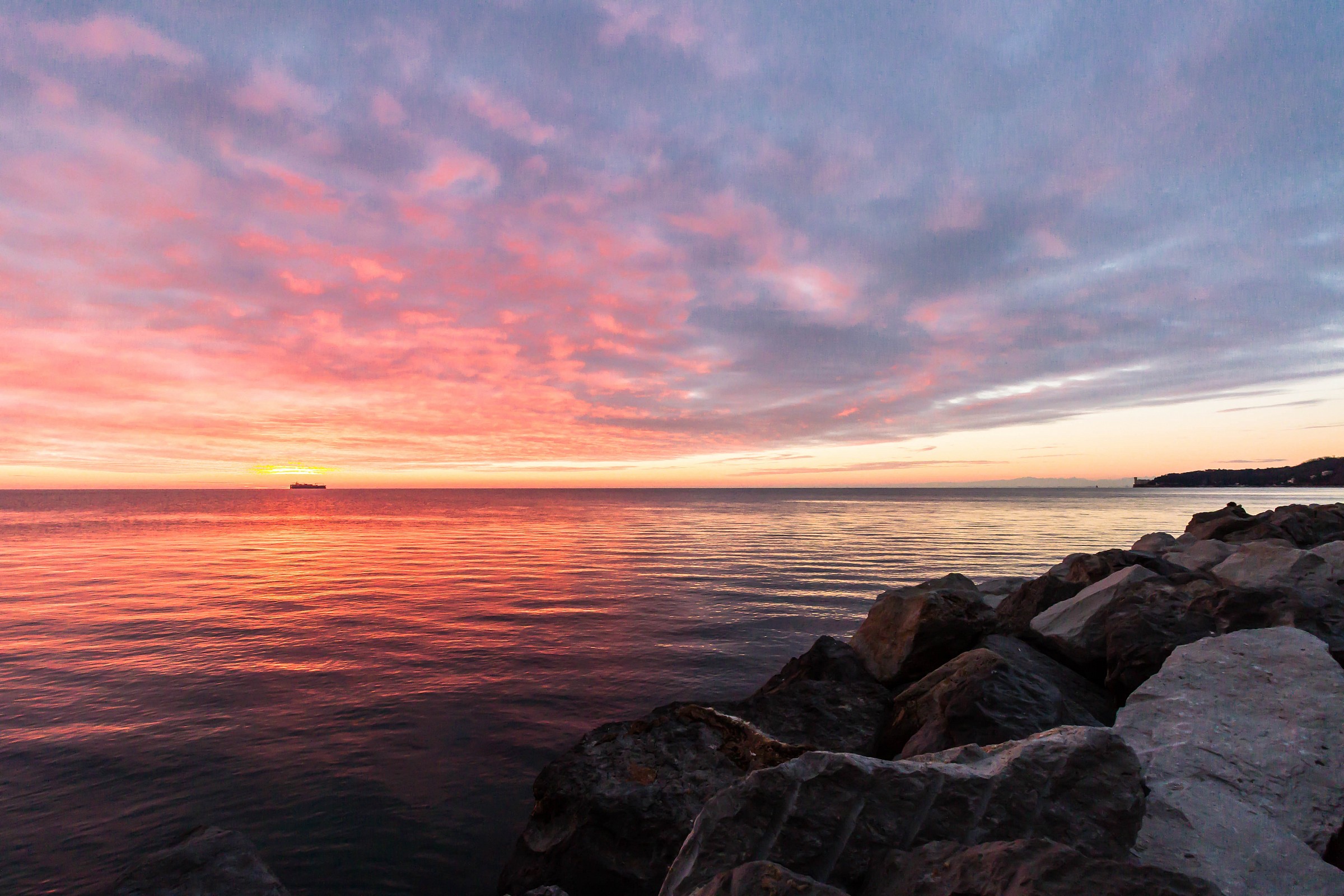 primo tramonto del 2015