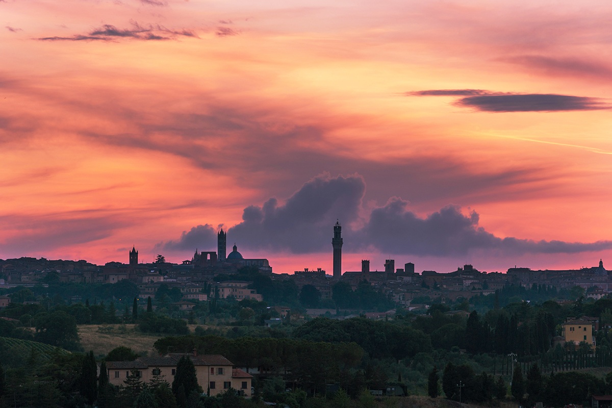Panorama from Monaciano