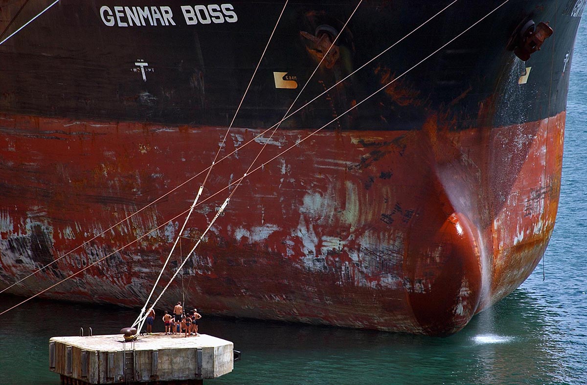 Two dives with the "Boss"