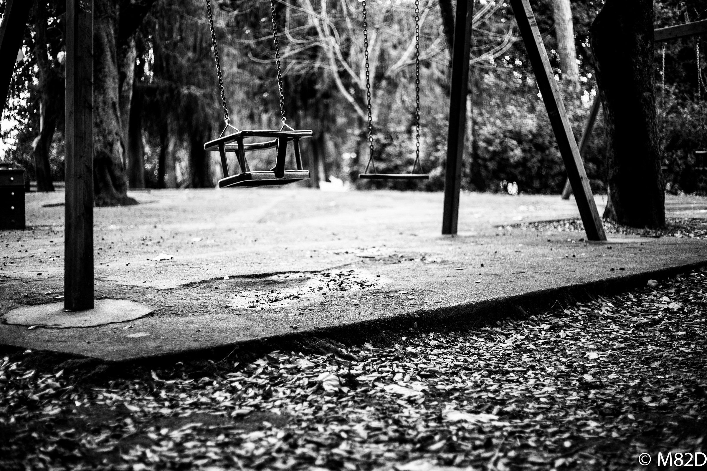 La solitudine con l'inverno.