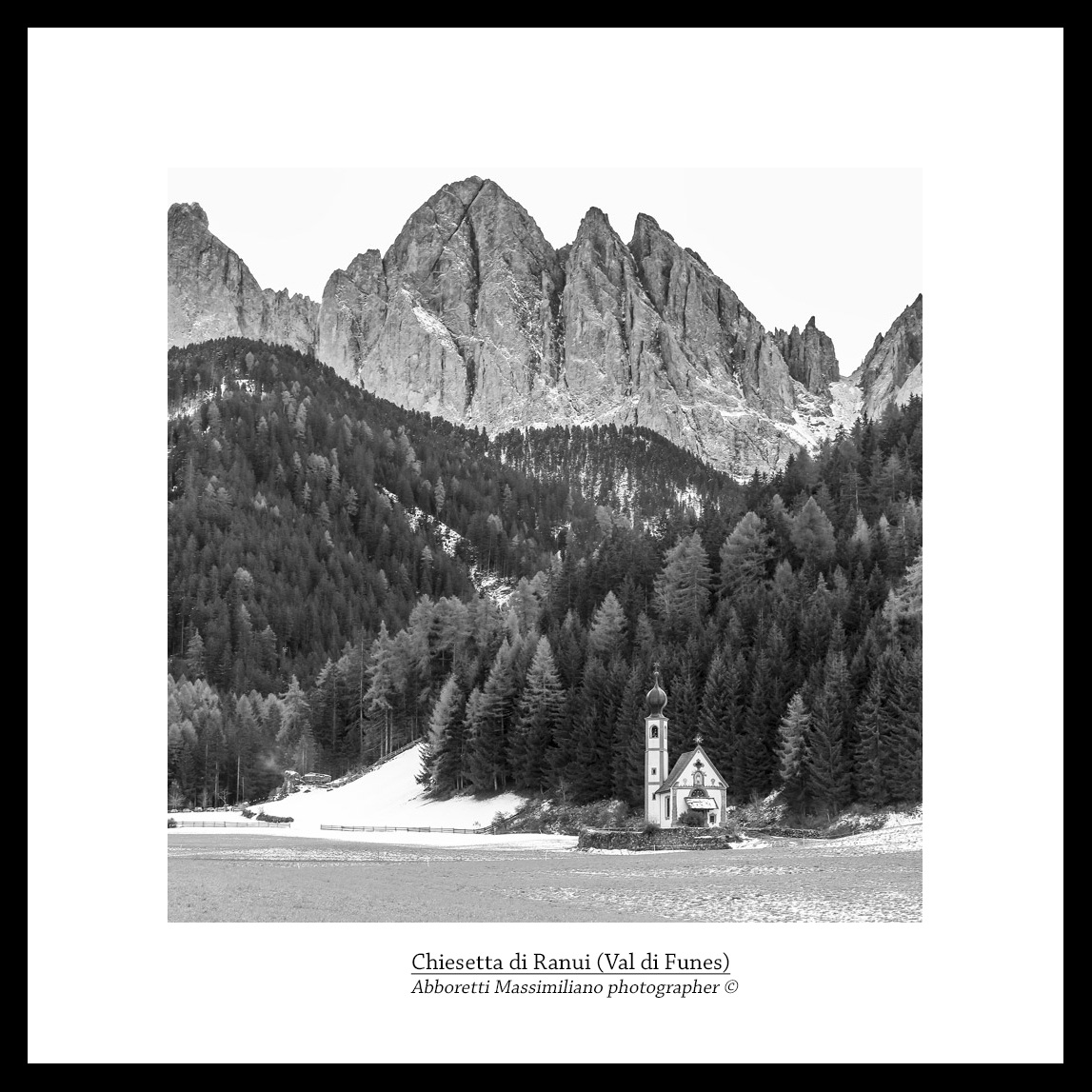 Church of Ranui (Val di Funes)