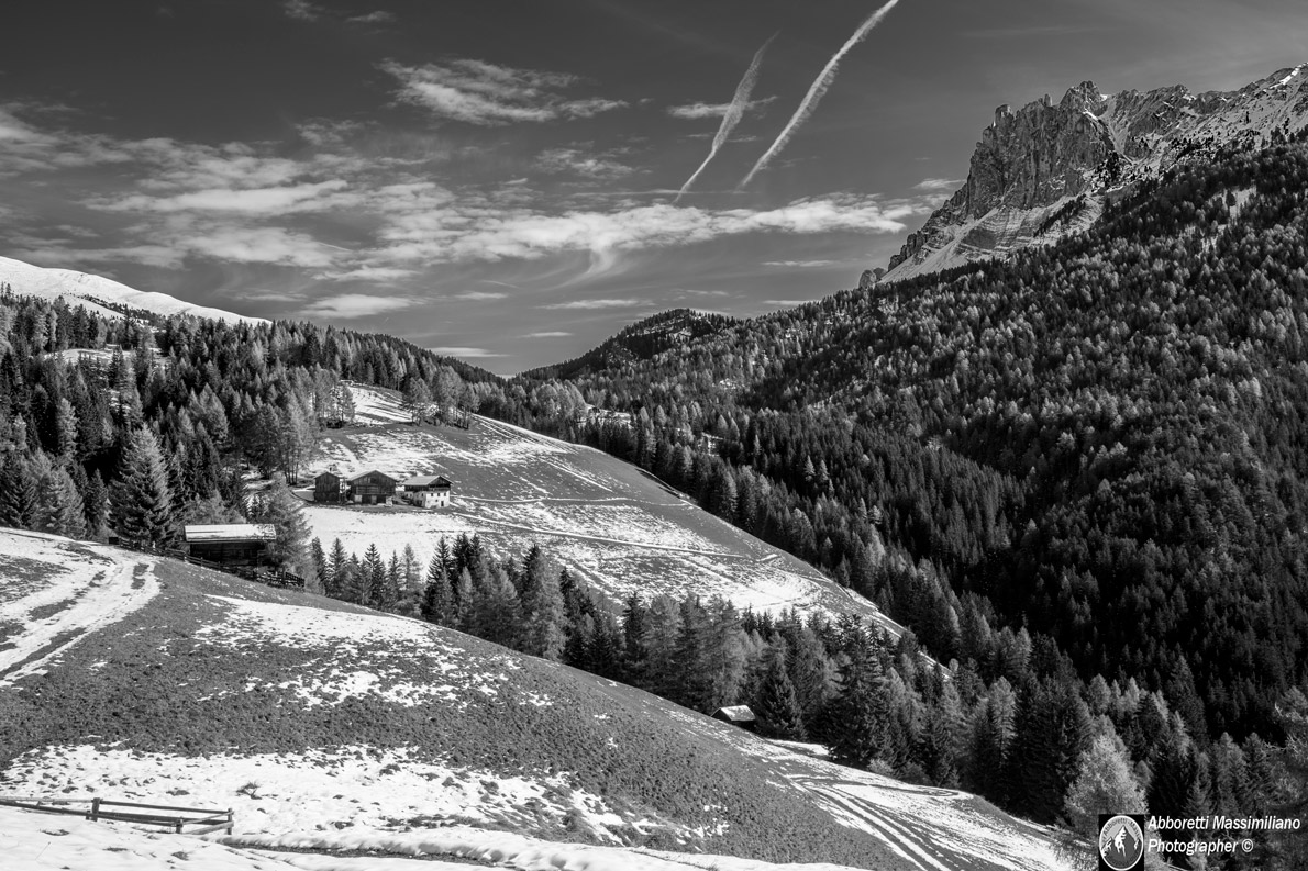 Pastures true Würzjoch