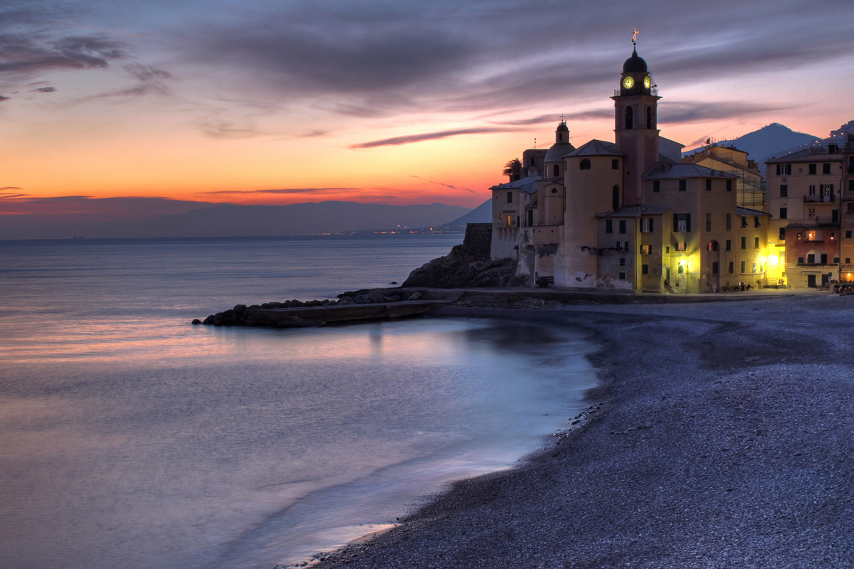 Basilica of Santa Maria Assunta at Dusk