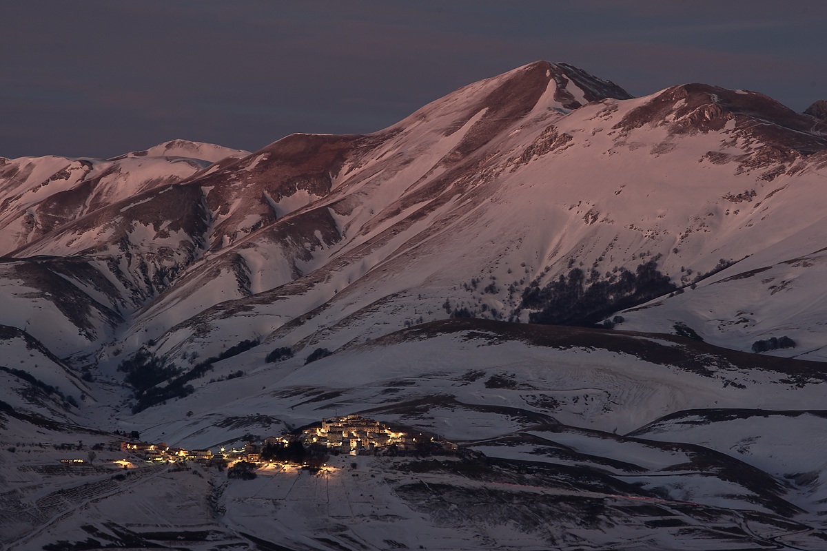 One evening in Castelluccio