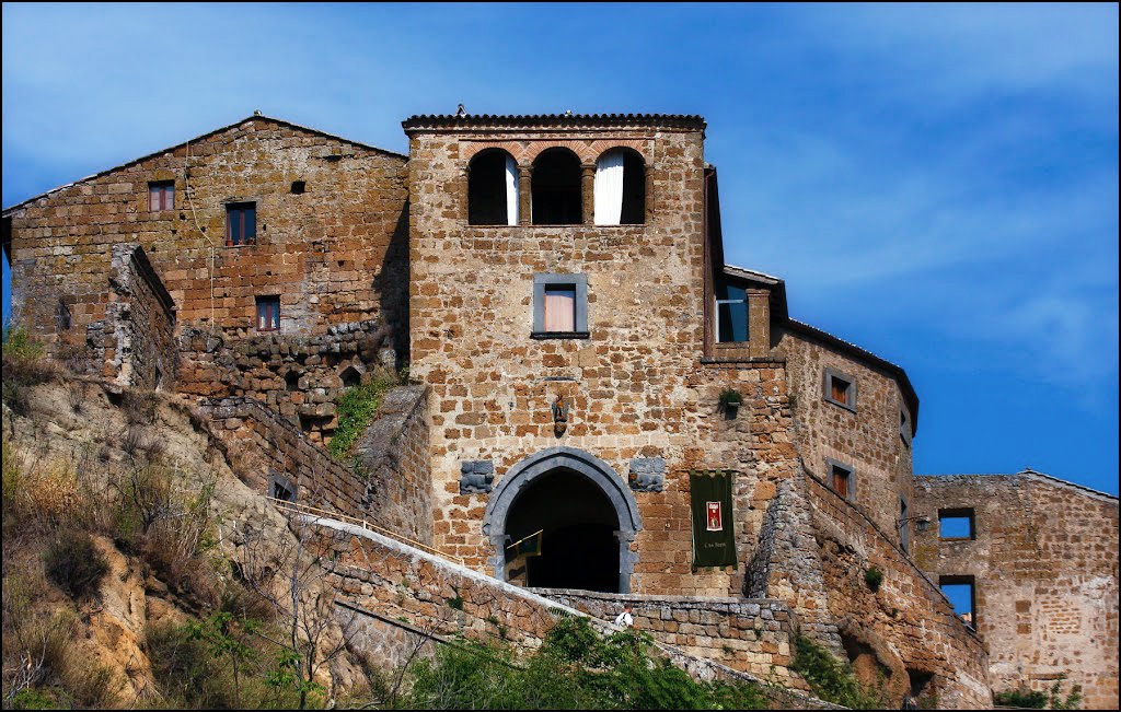 Civita di Bagnoregio, port Santa Maria, VT. September 9