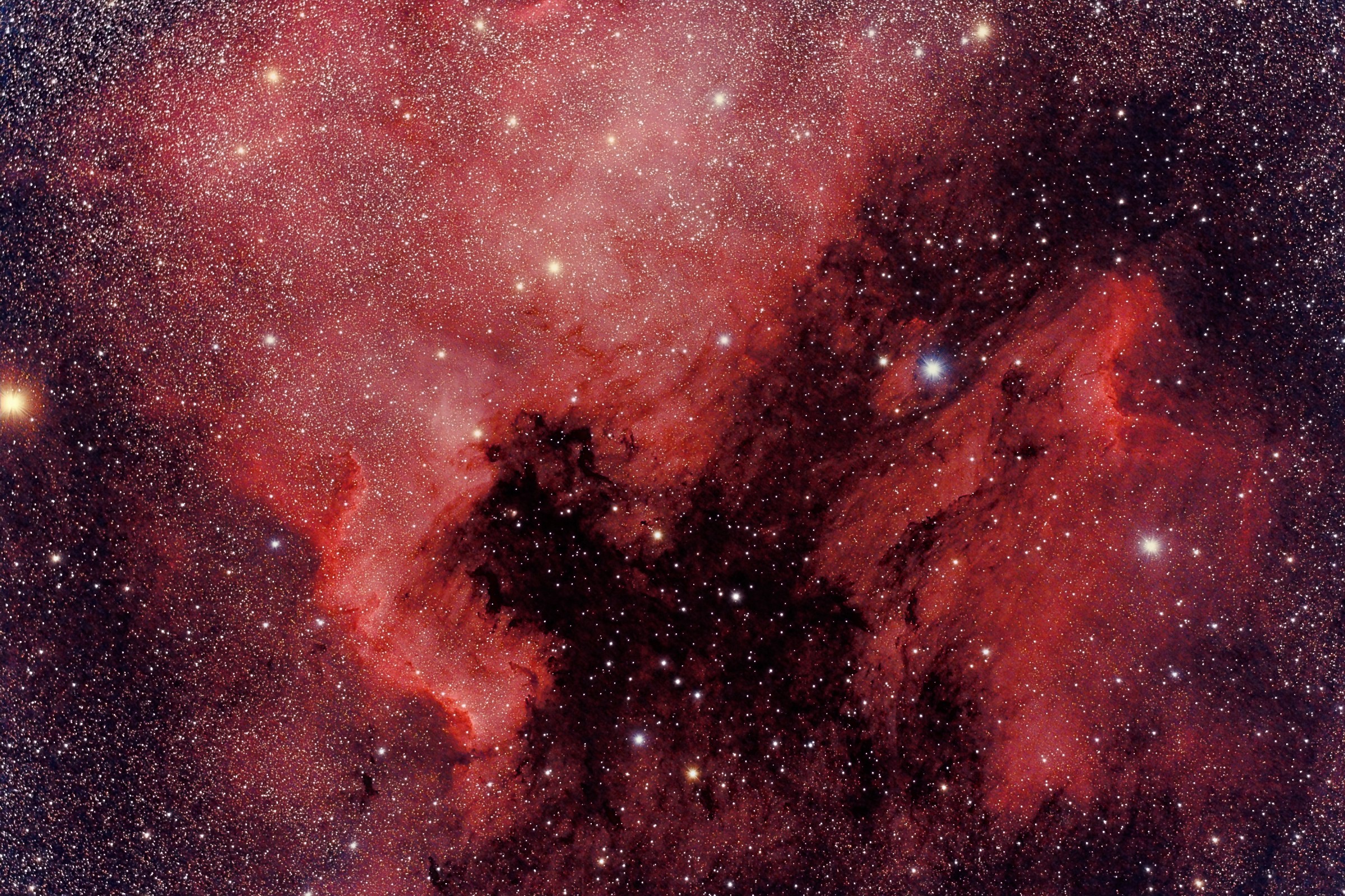 Nord America e Pellicano + luminosa