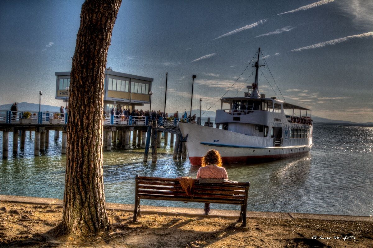 Waiting for the ferry
