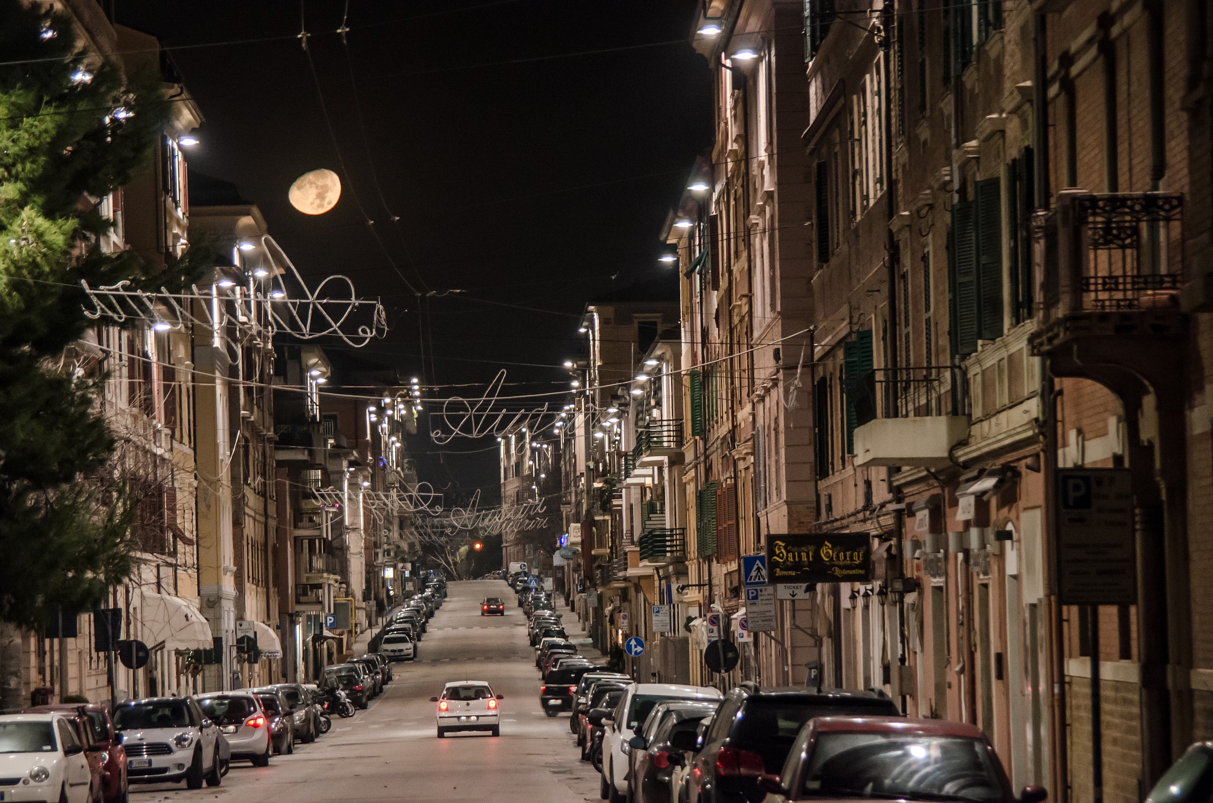 Corso Amendola Ancona in New Year